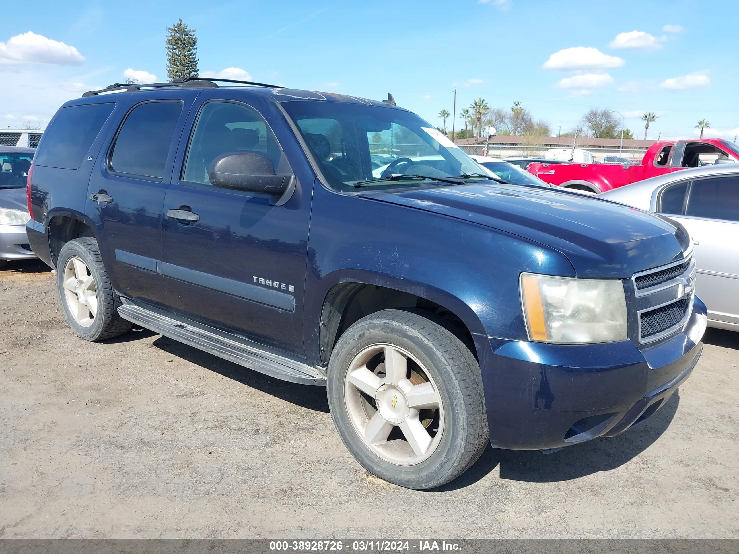 CHEVROLET TAHOE 2007 1gnfc13cx7j251147