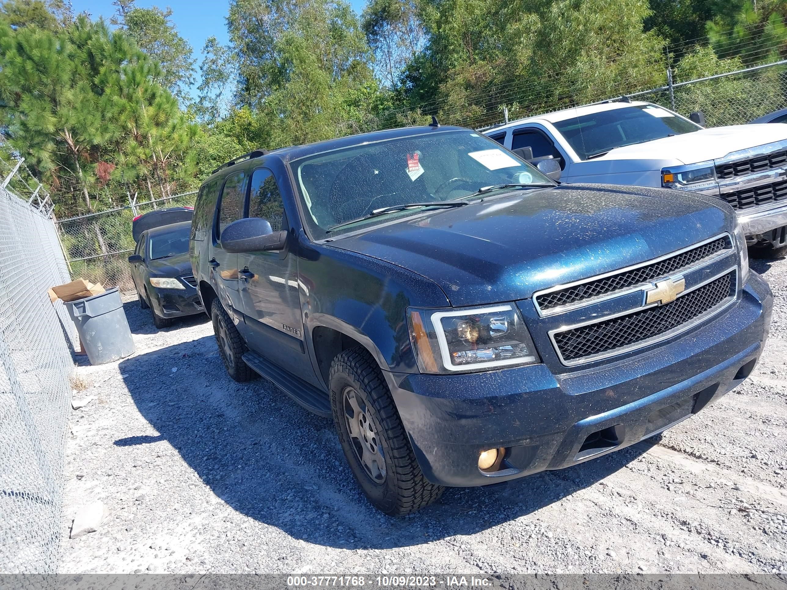 CHEVROLET TAHOE 2007 1gnfc13j47r181953