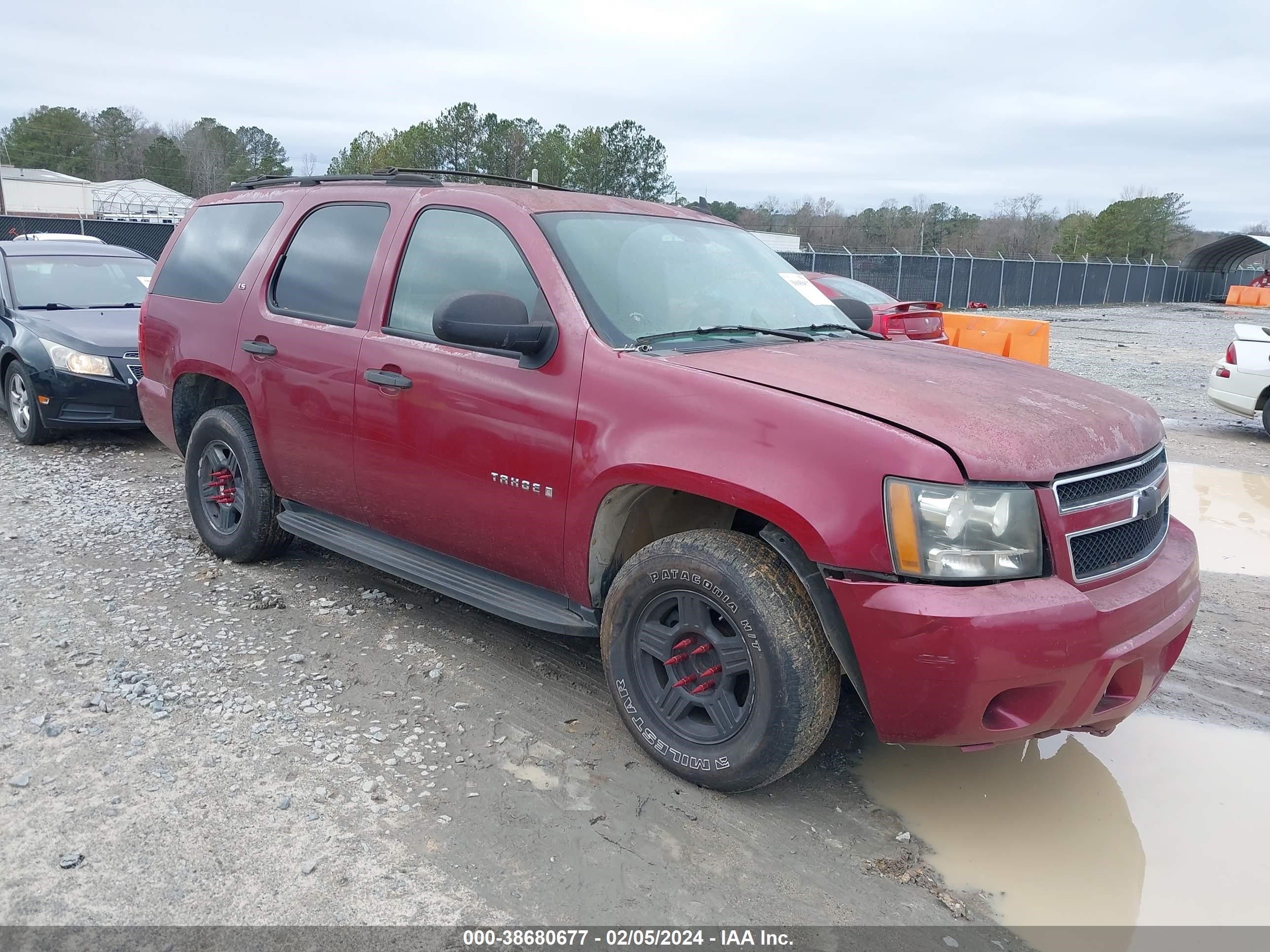 CHEVROLET TAHOE 2007 1gnfc13j57j122215