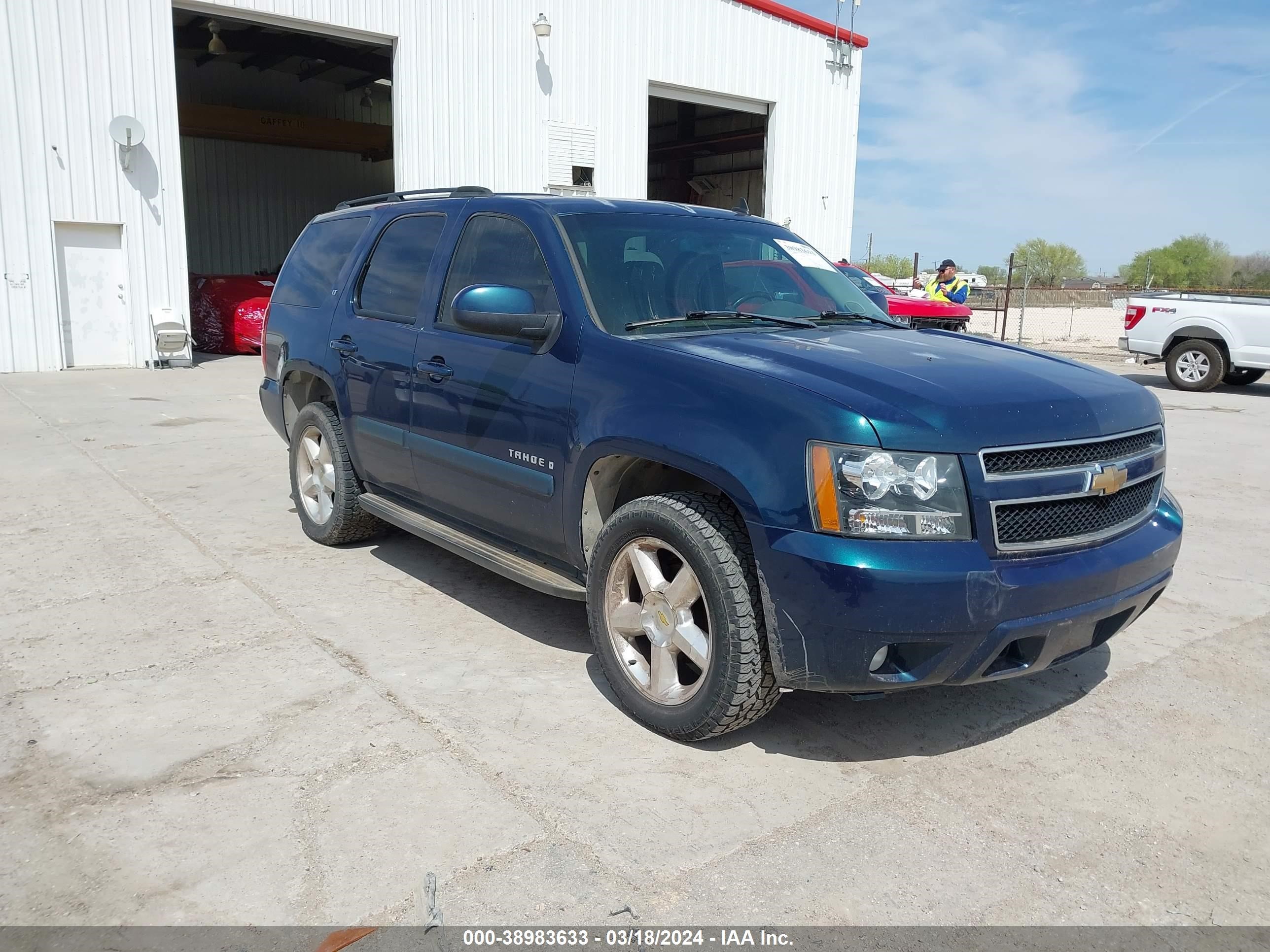 CHEVROLET TAHOE 2007 1gnfc13jx7j128477