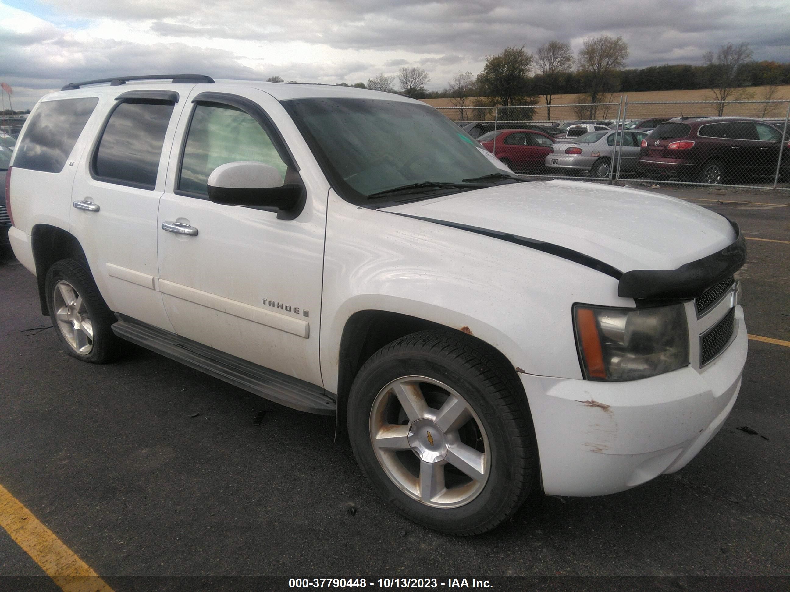 CHEVROLET TAHOE 2008 1gnfk13008j209340