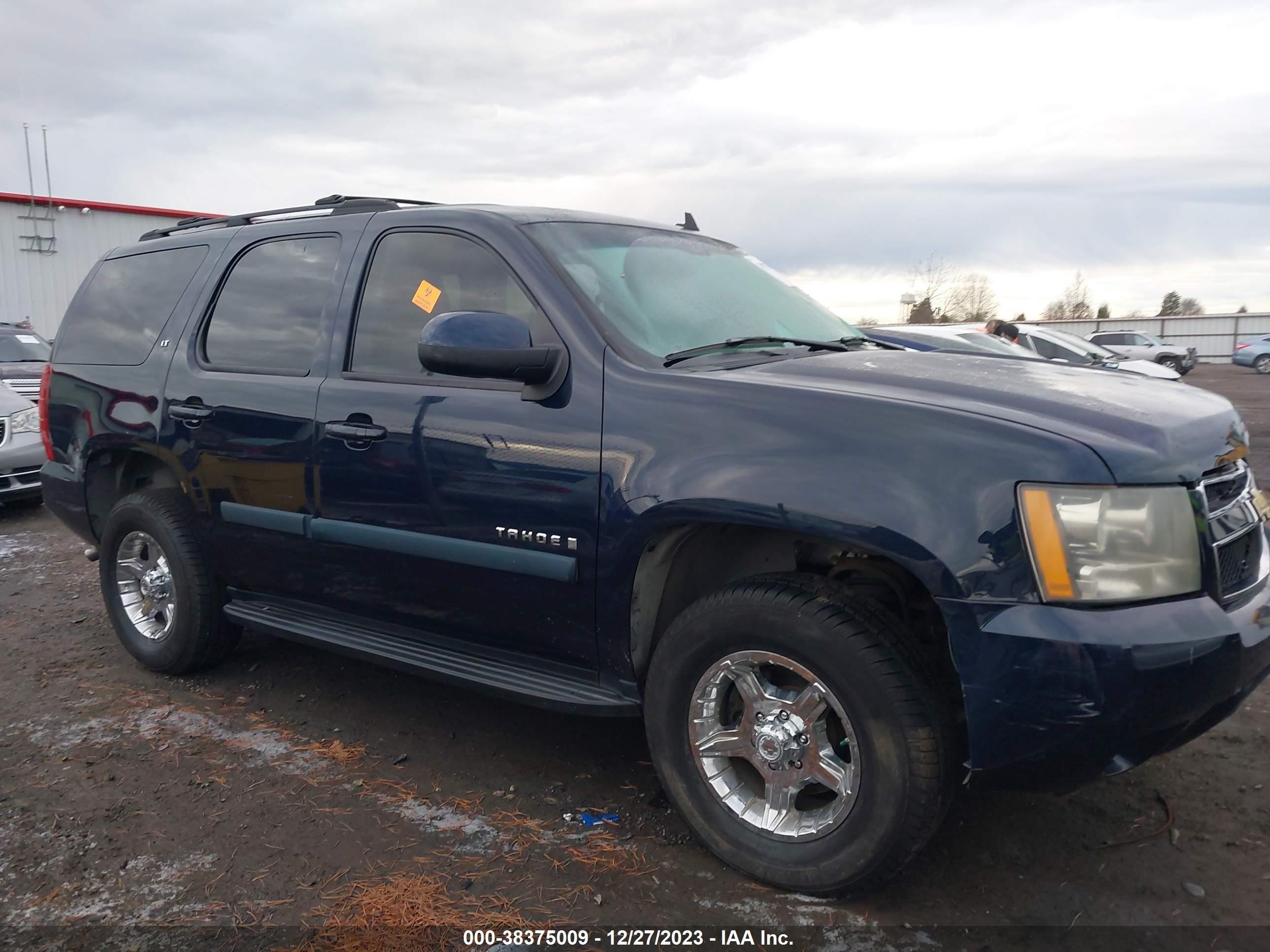 CHEVROLET TAHOE 2007 1gnfk13027j119606