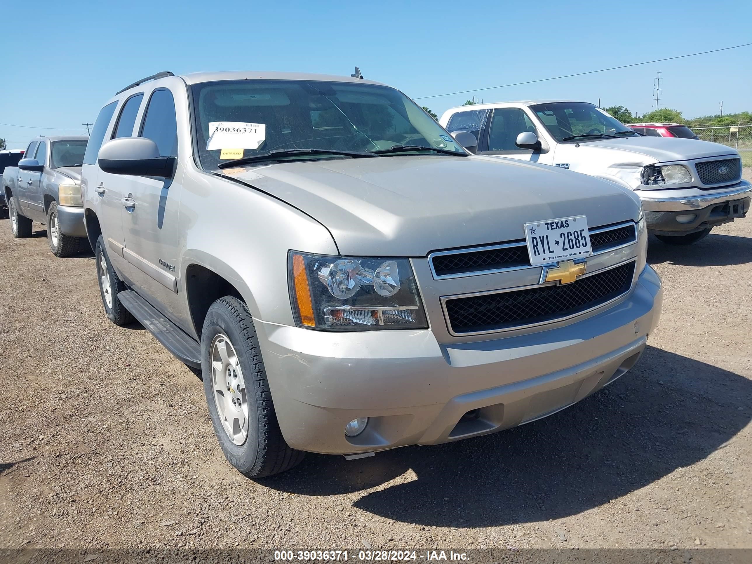 CHEVROLET TAHOE 2007 1gnfk13027j203635