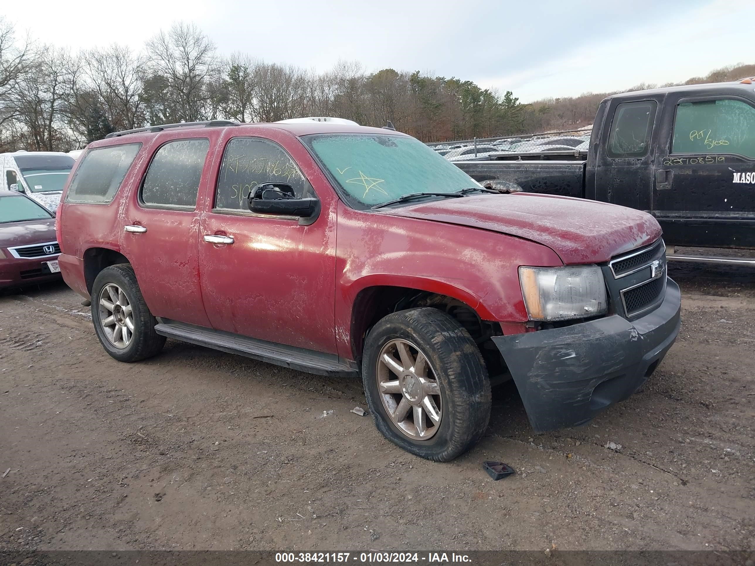 CHEVROLET TAHOE 2007 1gnfk13027r210196