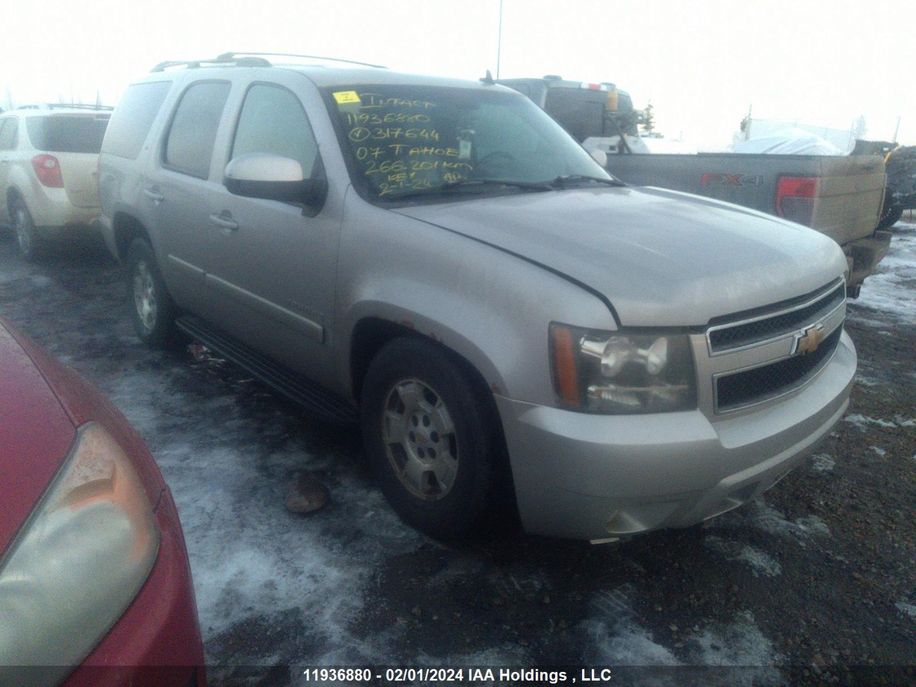 CHEVROLET TAHOE 2007 1gnfk13037j317644