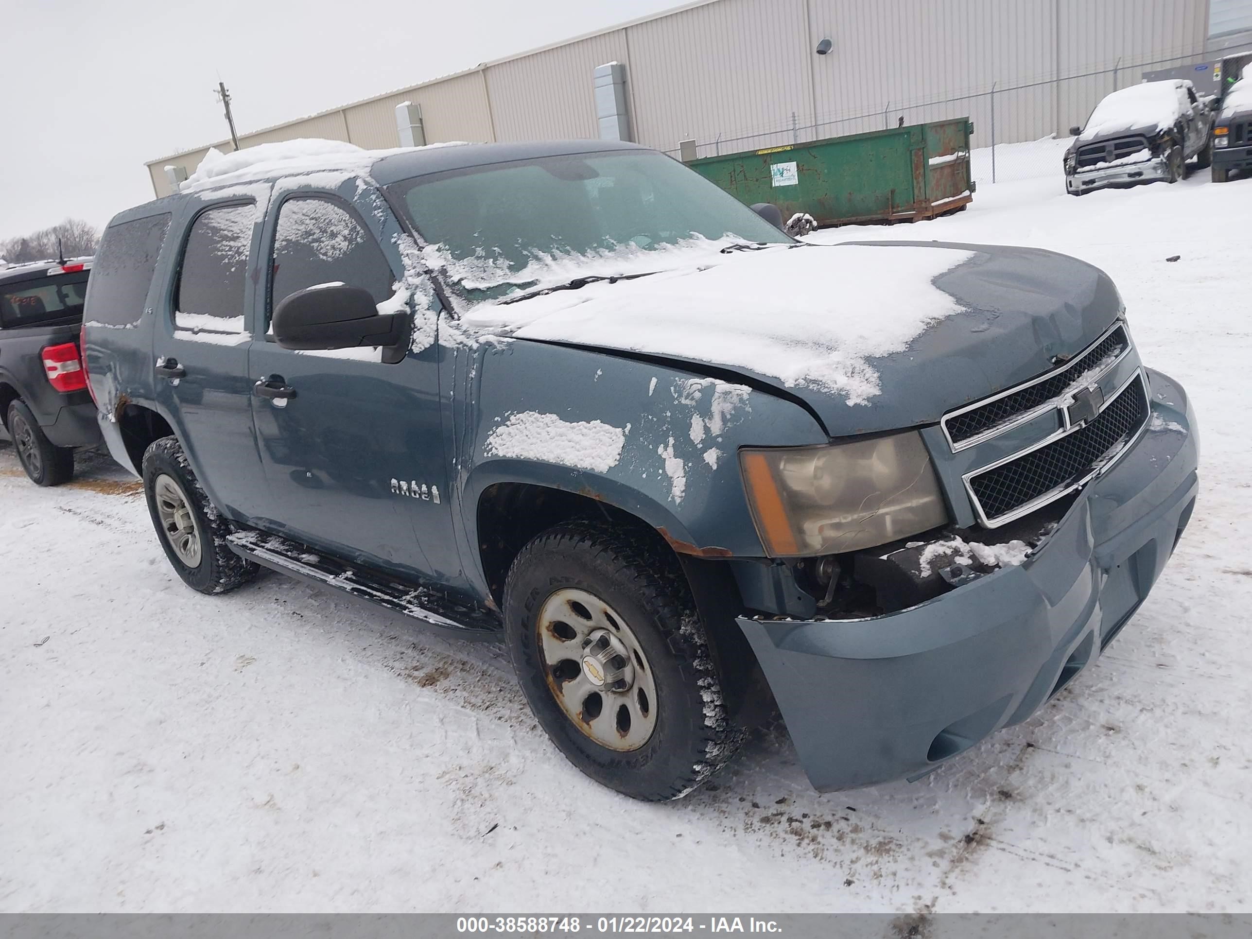 CHEVROLET TAHOE 2009 1gnfk13039r242111