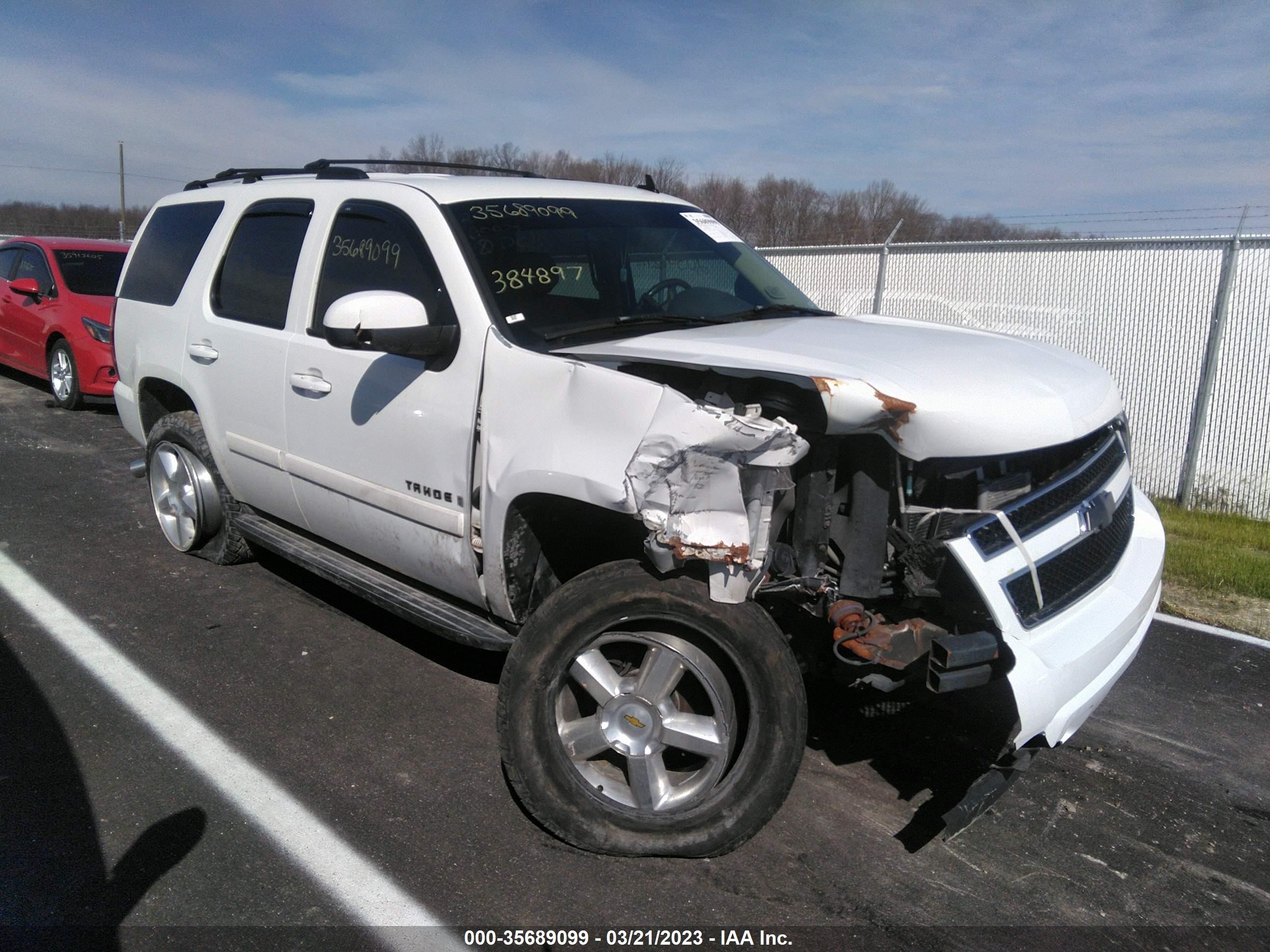 CHEVROLET TAHOE 2007 1gnfk13047j384897