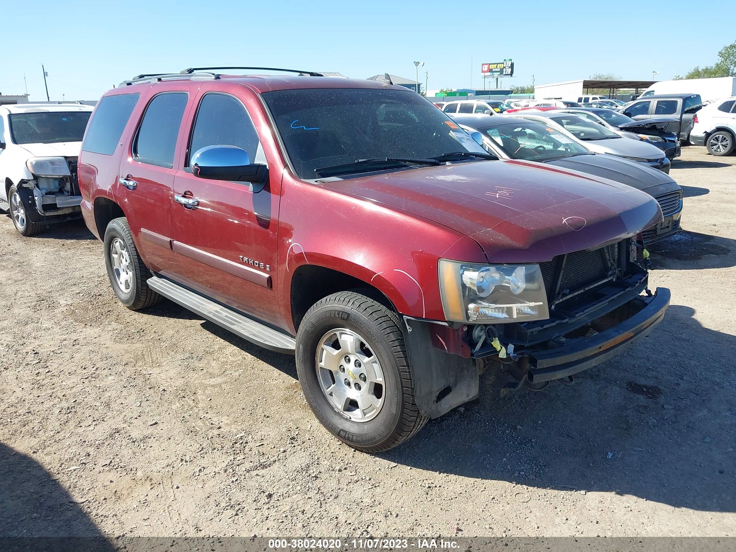 CHEVROLET TAHOE 2008 1gnfk13048j105062