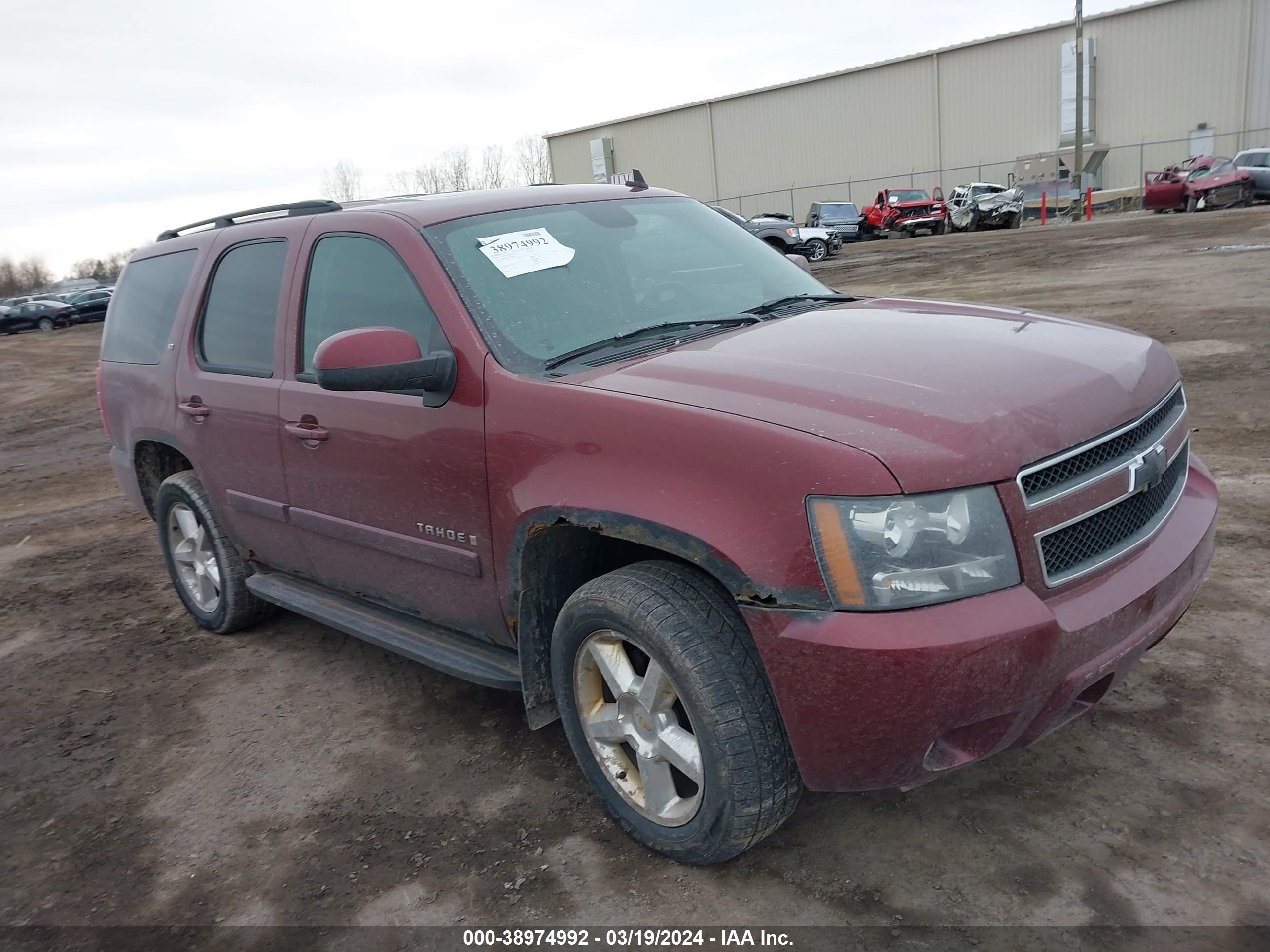 CHEVROLET TAHOE 2008 1gnfk13048j162037