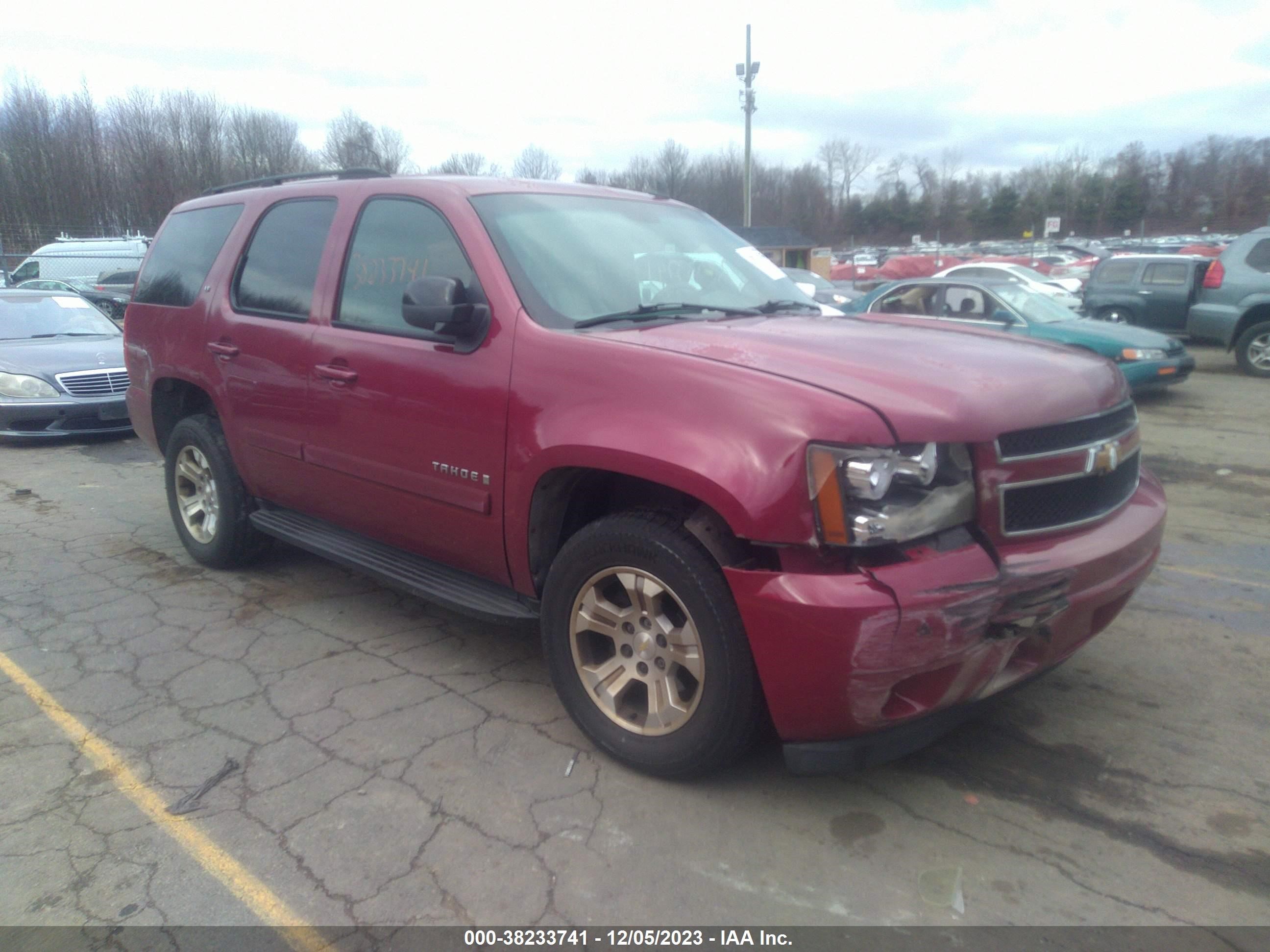 CHEVROLET TAHOE 2007 1gnfk13057j136237