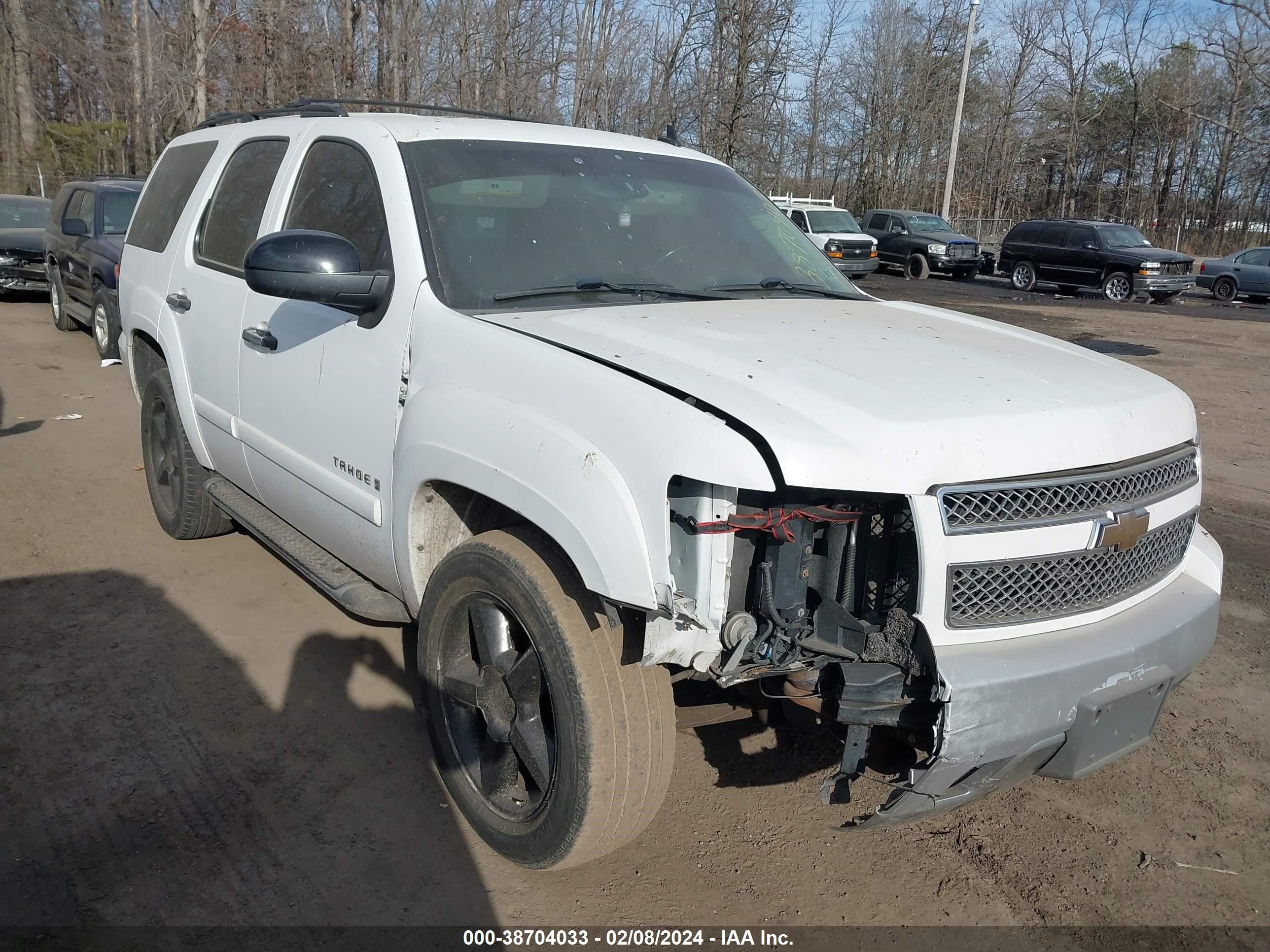 CHEVROLET TAHOE 2008 1gnfk13058r202692