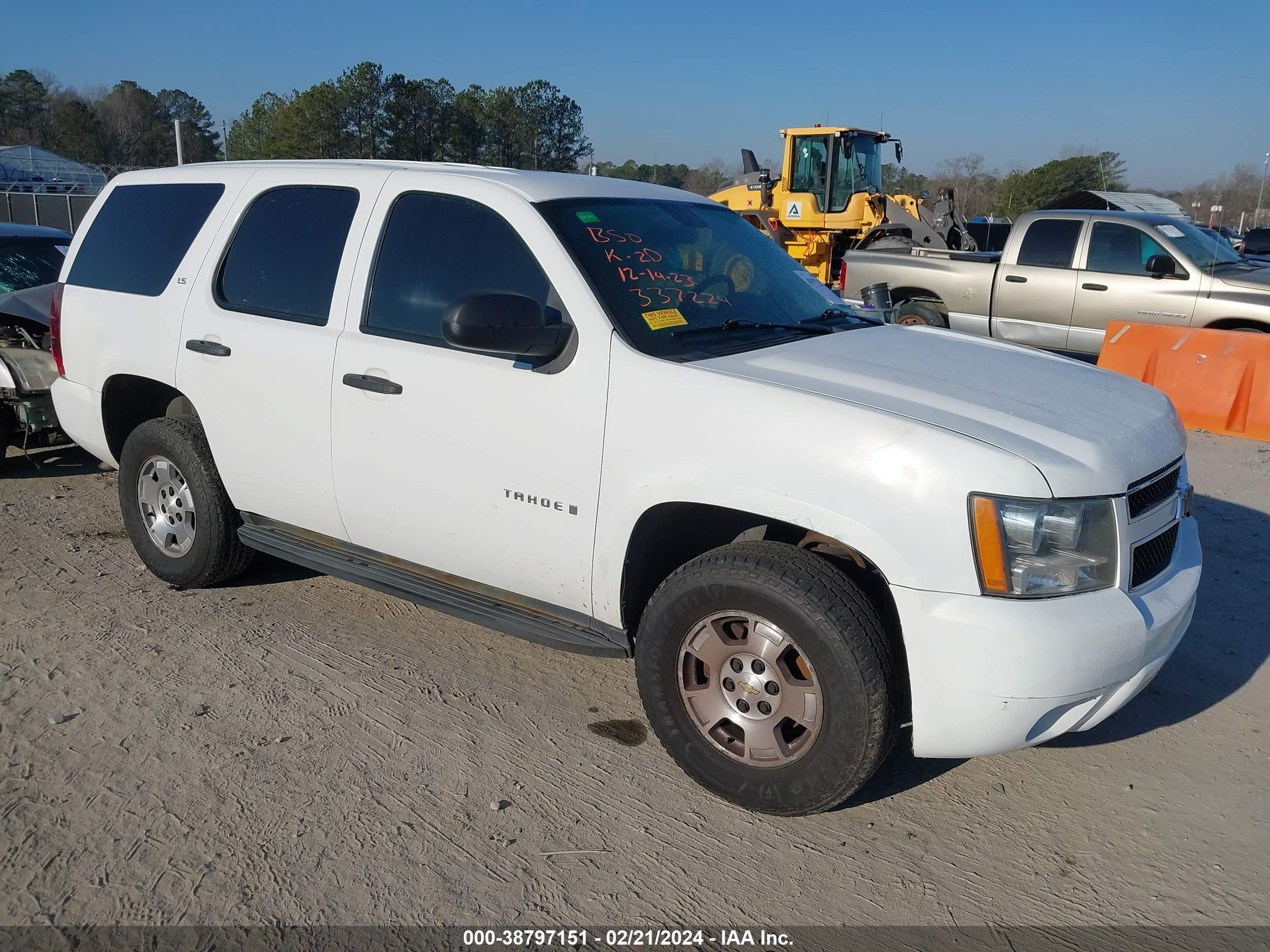 CHEVROLET TAHOE 2009 1gnfk13059r198614