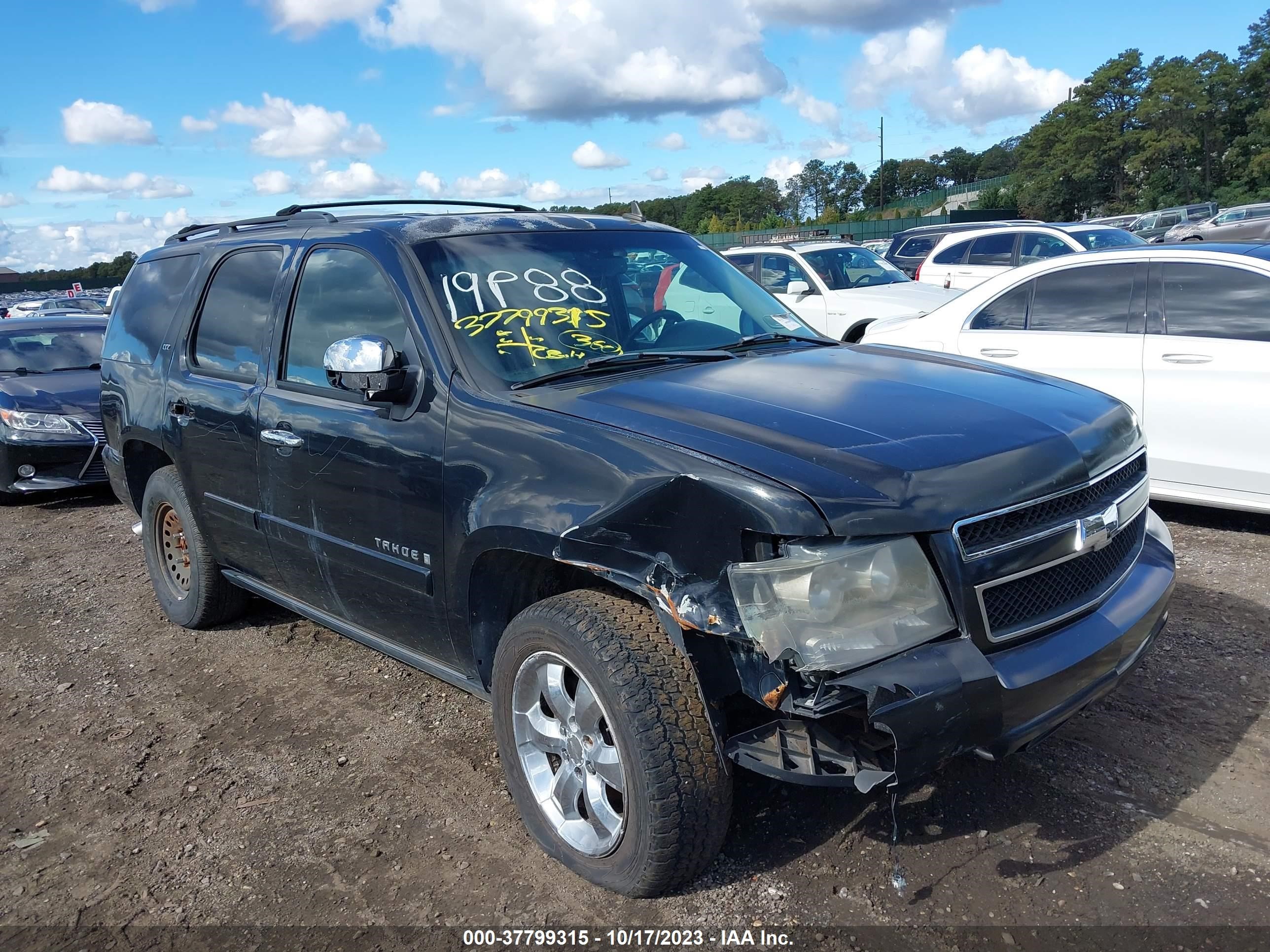 CHEVROLET TAHOE 2007 1gnfk13067j344112