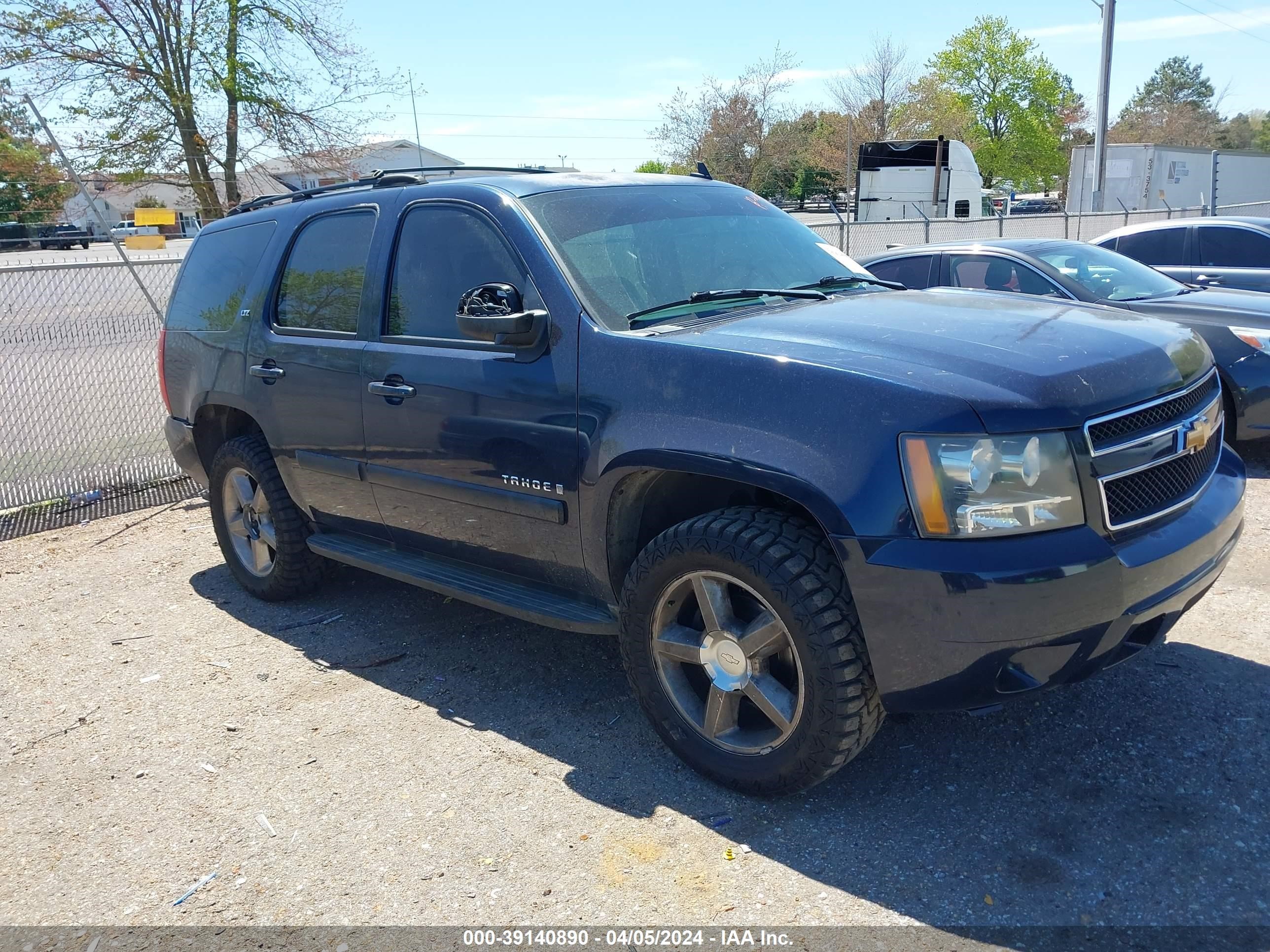 CHEVROLET TAHOE 2007 1gnfk13067r148222