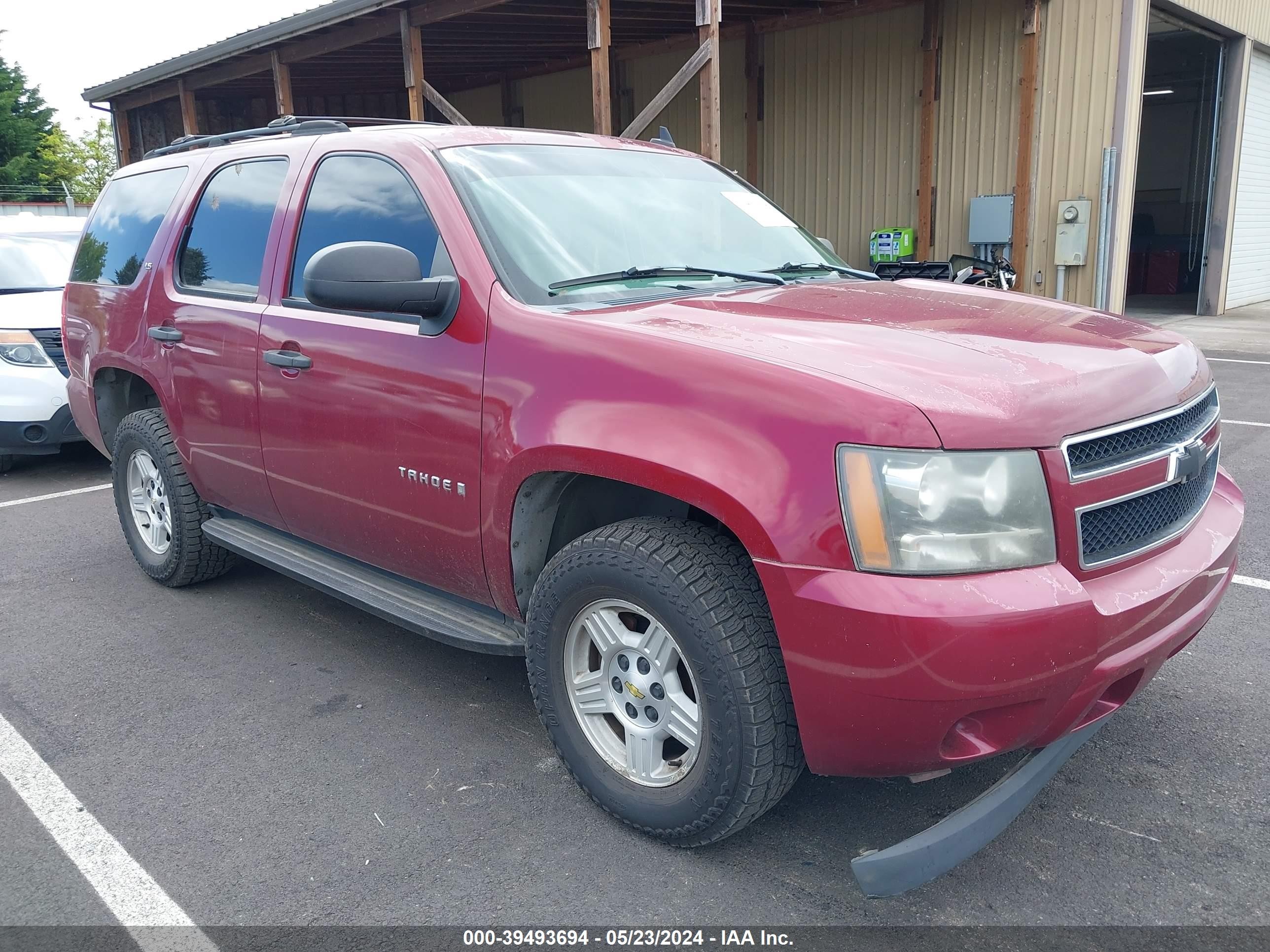 CHEVROLET TAHOE 2007 1gnfk13077j131475