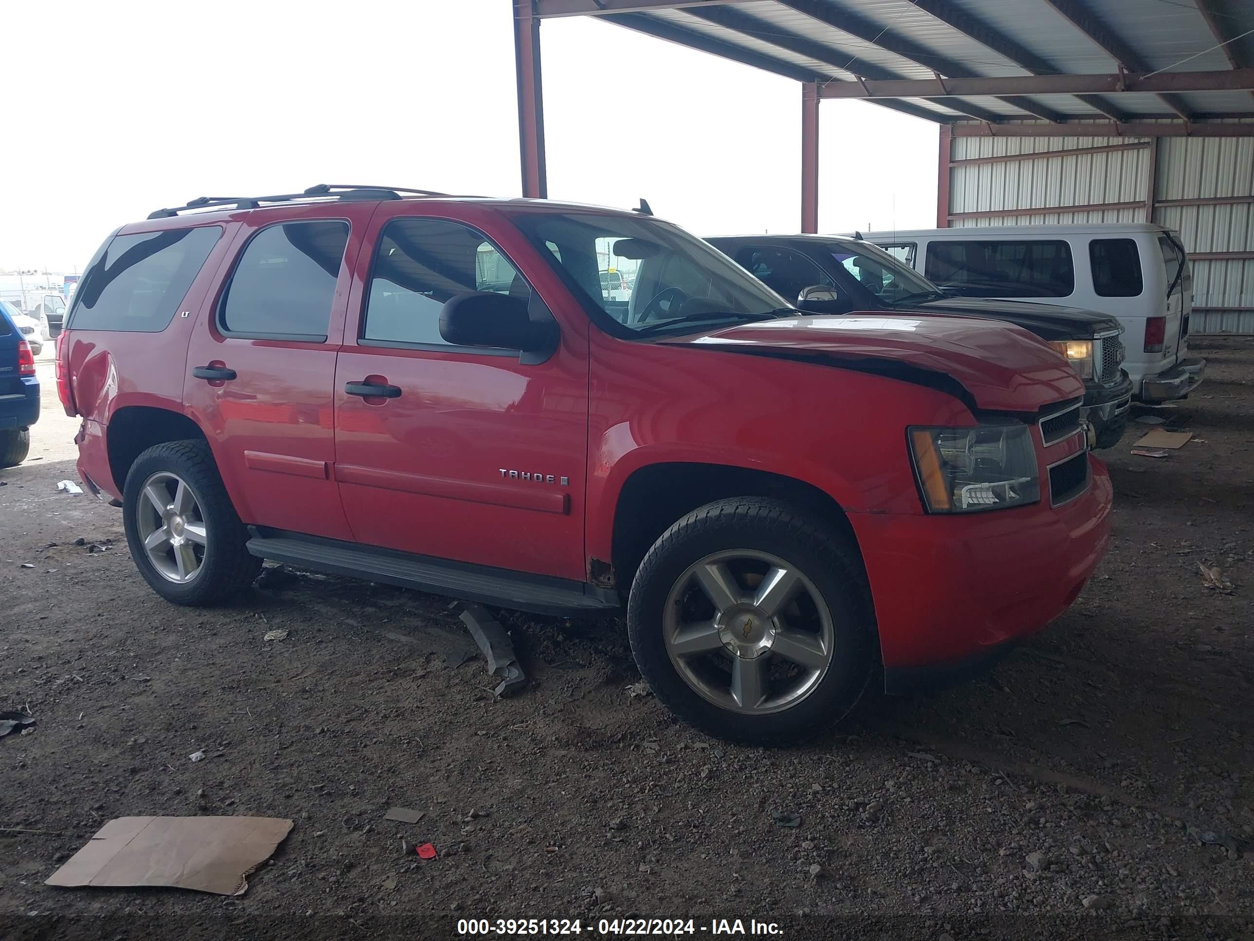 CHEVROLET TAHOE 2008 1gnfk13078j175929