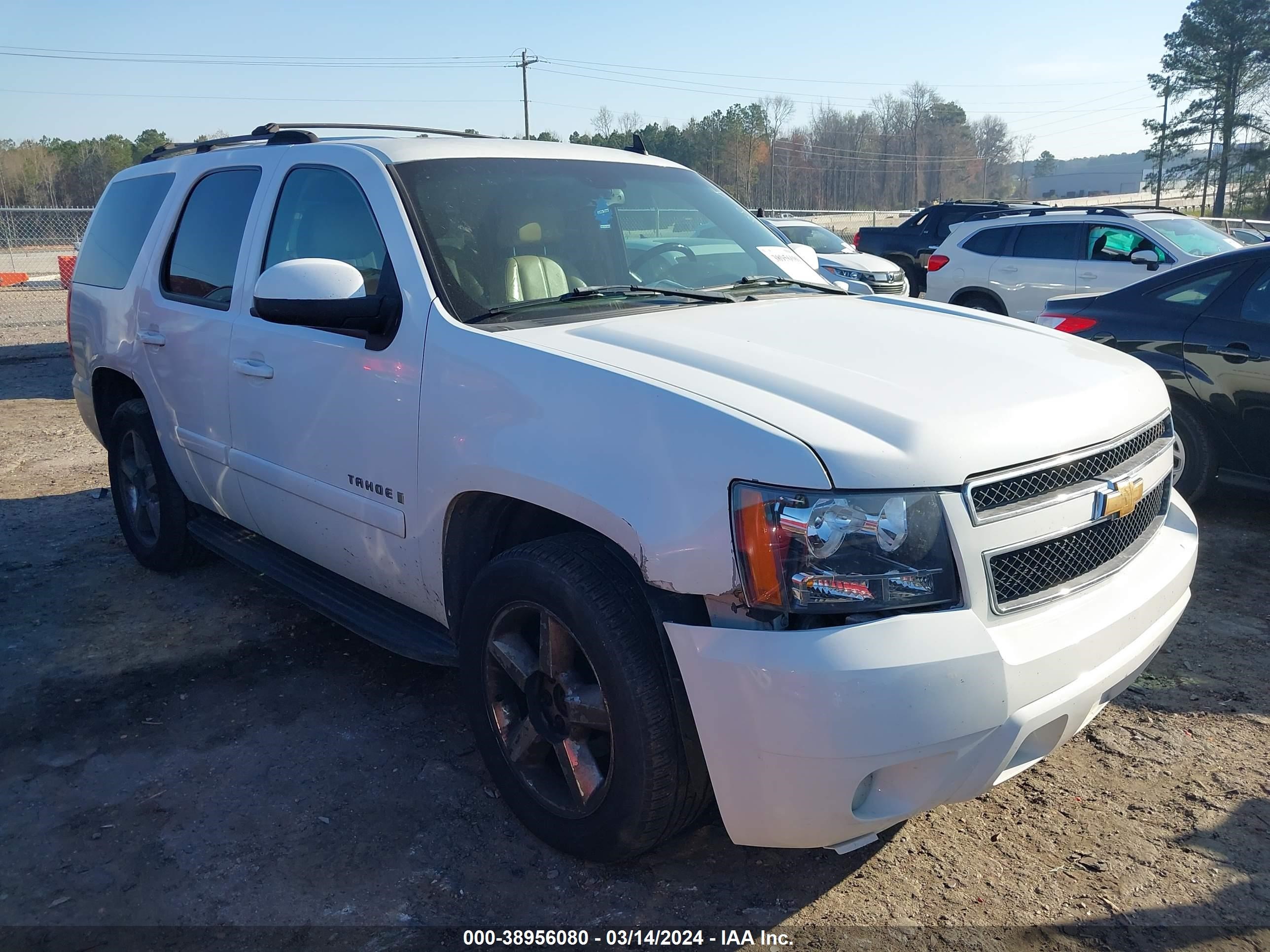 CHEVROLET TAHOE 2007 1gnfk13097j102088