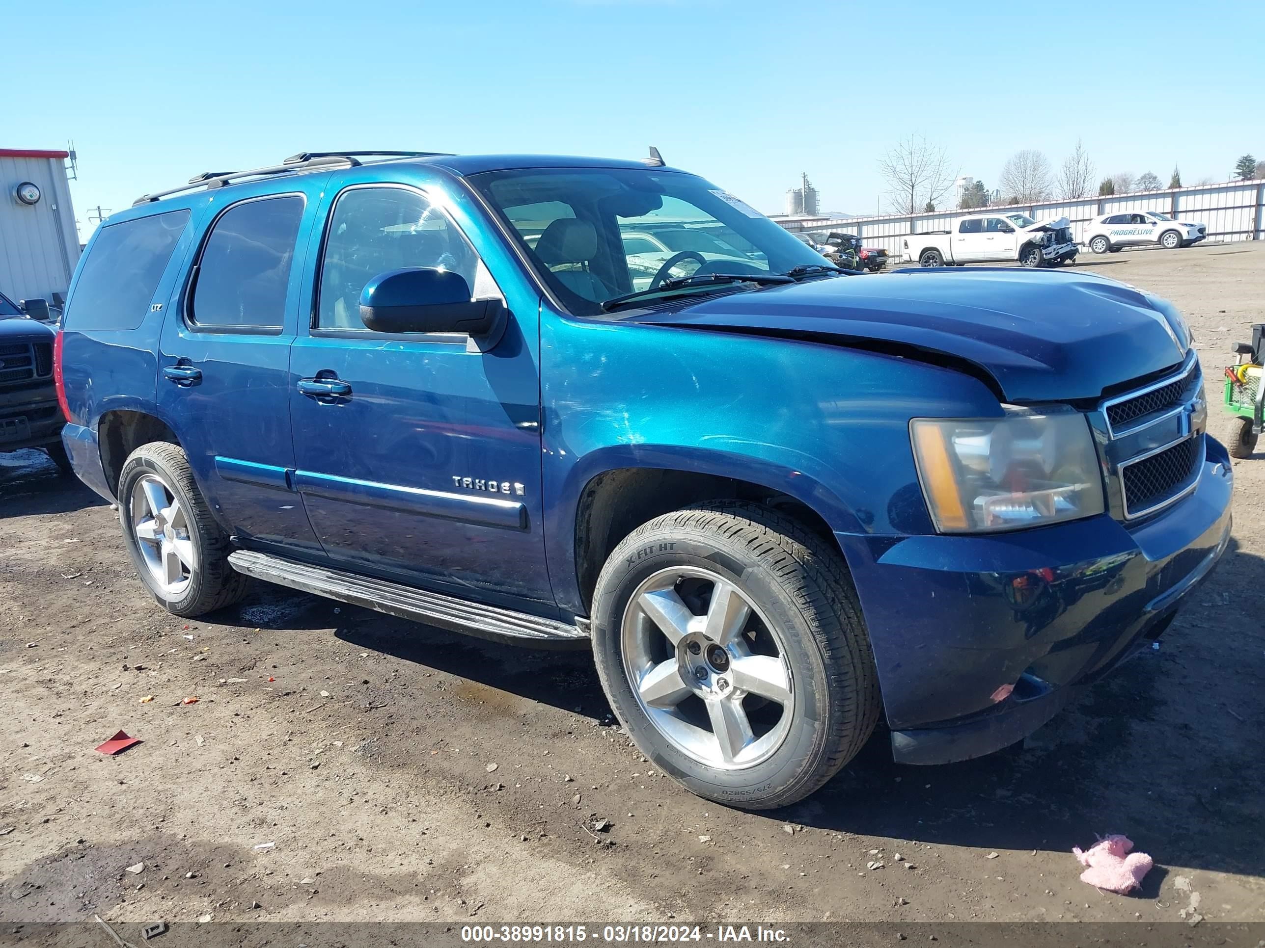 CHEVROLET TAHOE 2007 1gnfk13097j124818