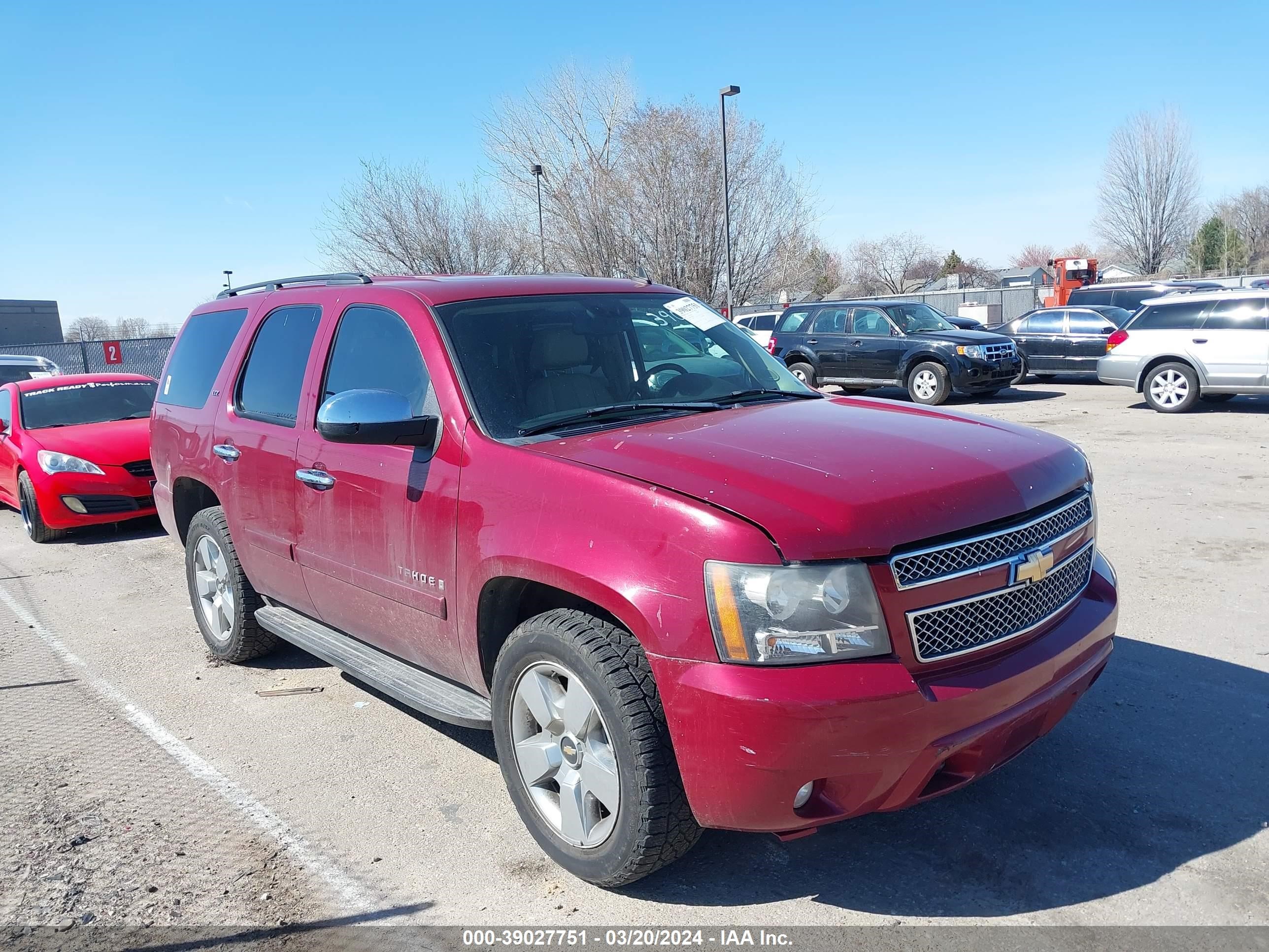 CHEVROLET TAHOE 2007 1gnfk13097j342032