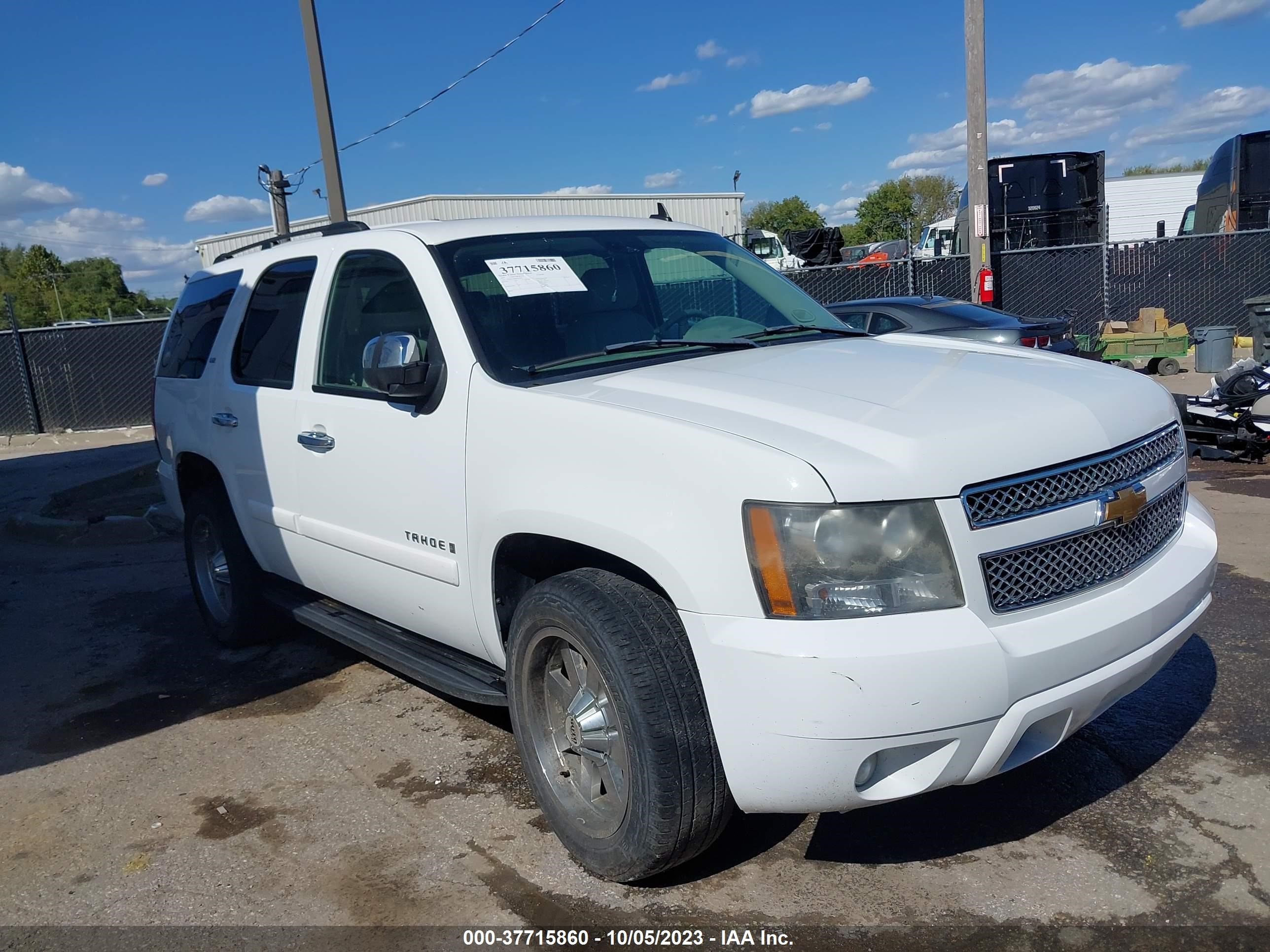 CHEVROLET TAHOE 2007 1gnfk13097j404383