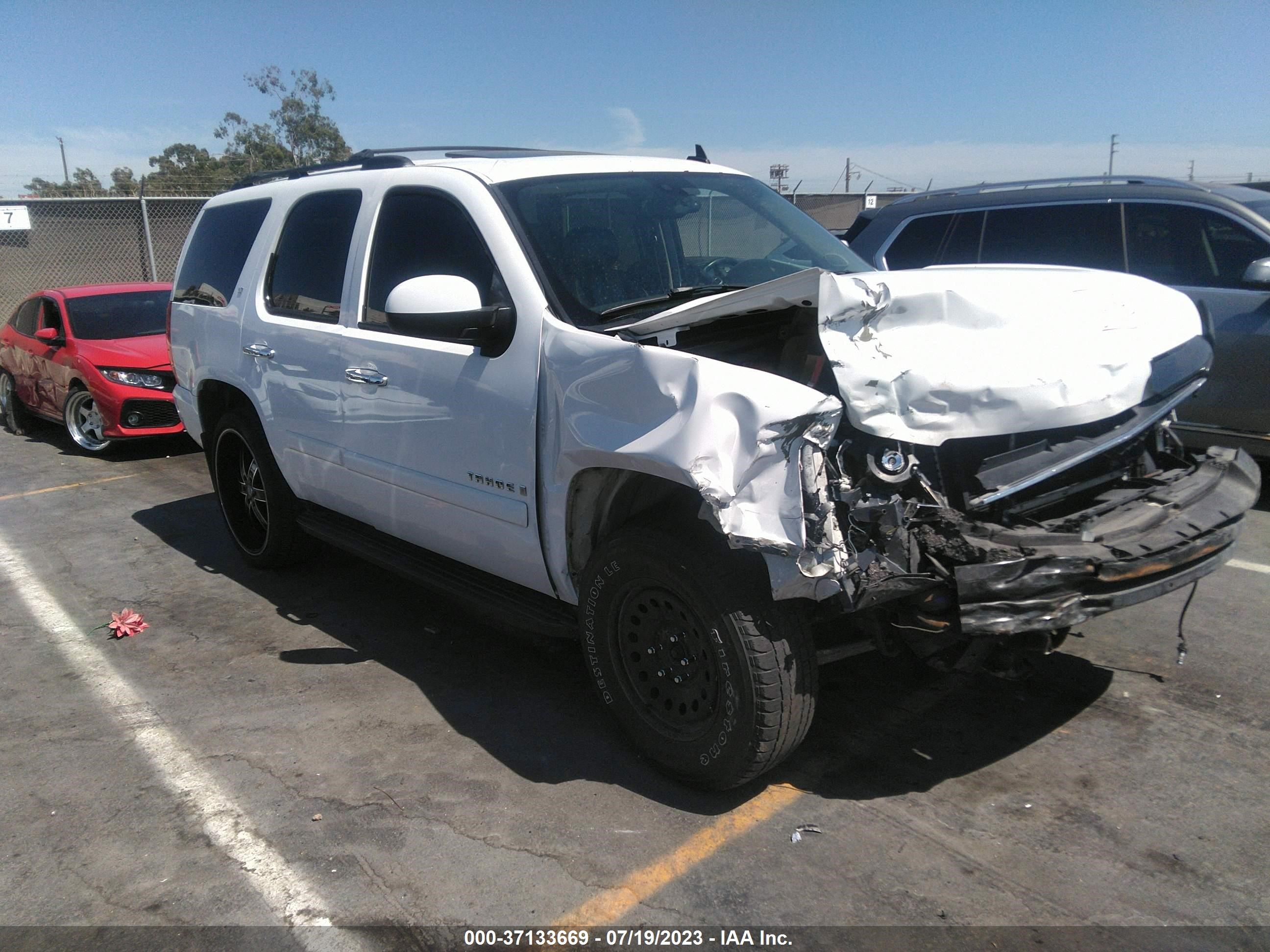 CHEVROLET TAHOE 2007 1gnfk13097r151258