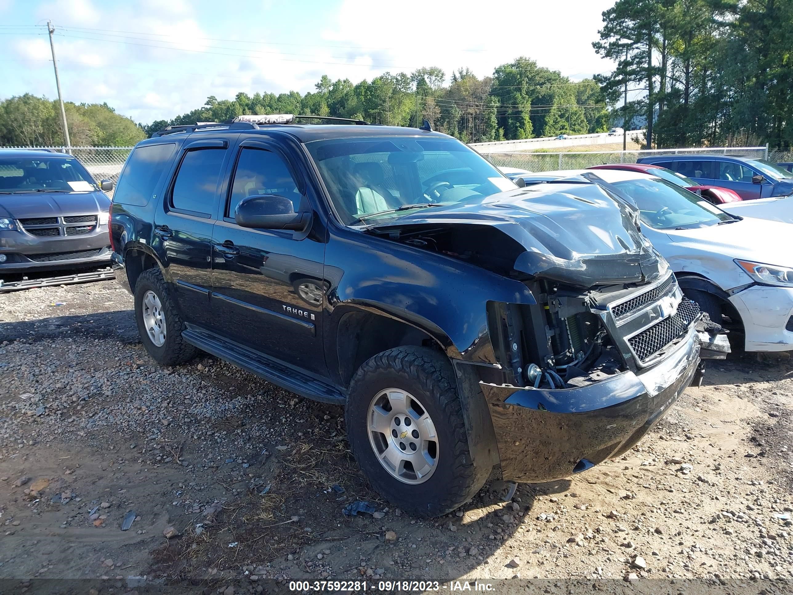 CHEVROLET TAHOE 2007 1gnfk13097r418852