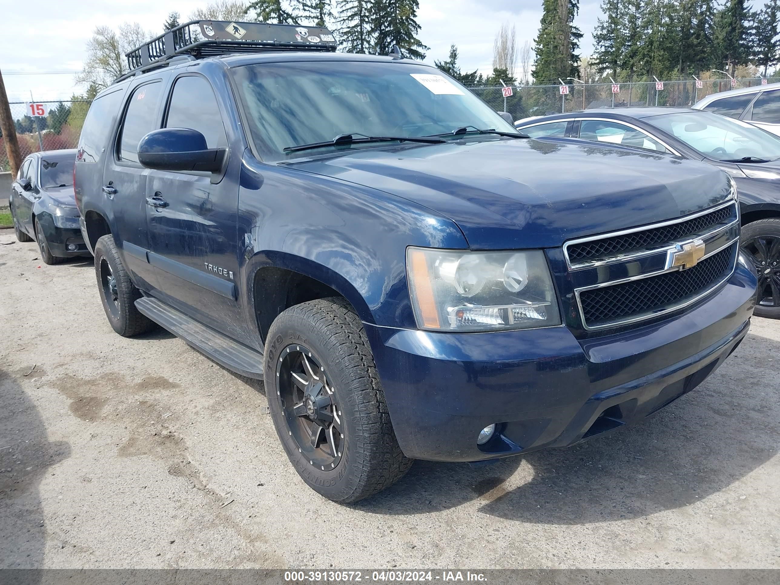 CHEVROLET TAHOE 2008 1gnfk13098j194305