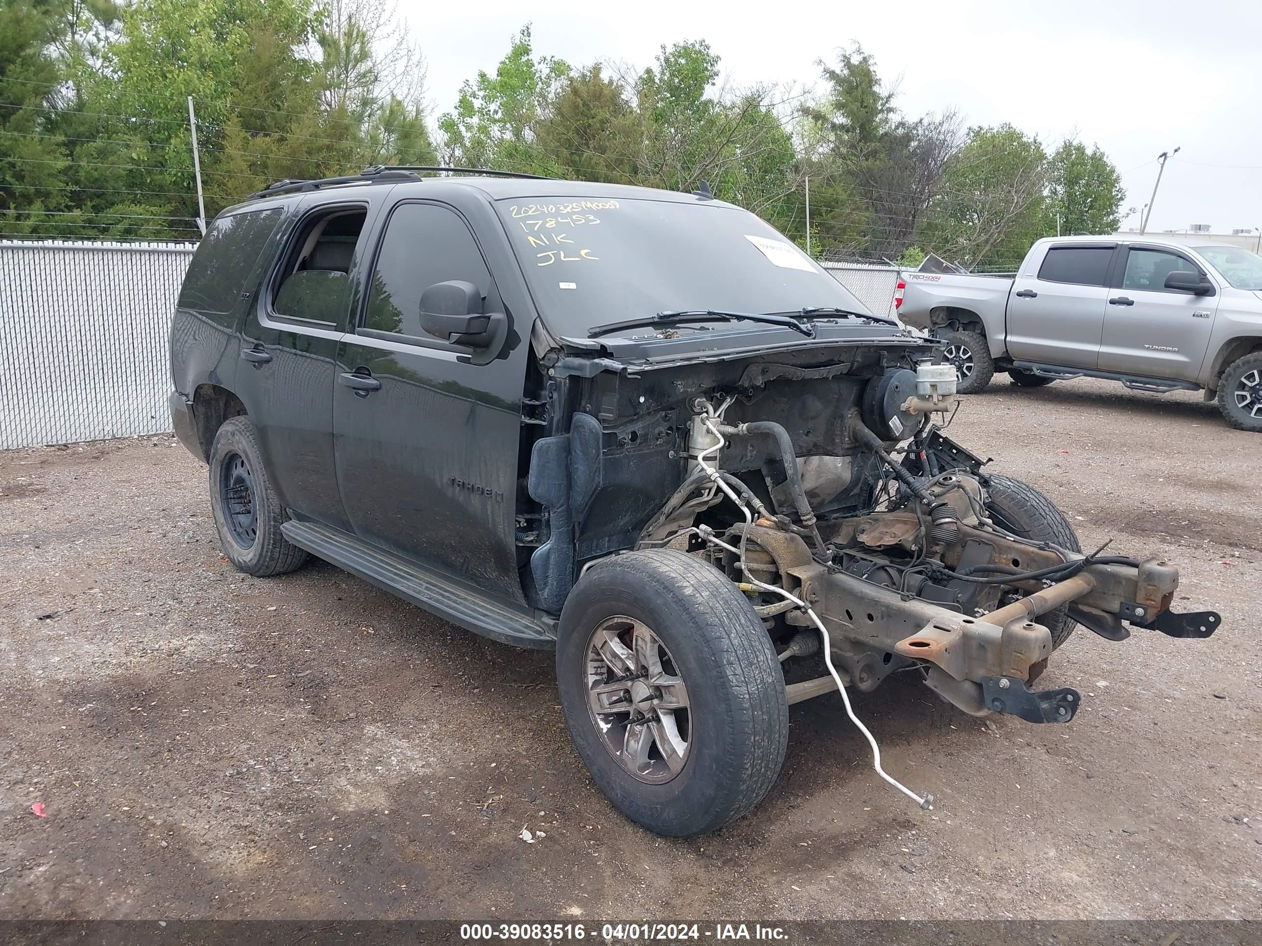 CHEVROLET TAHOE 2007 1gnfk130x7r178453