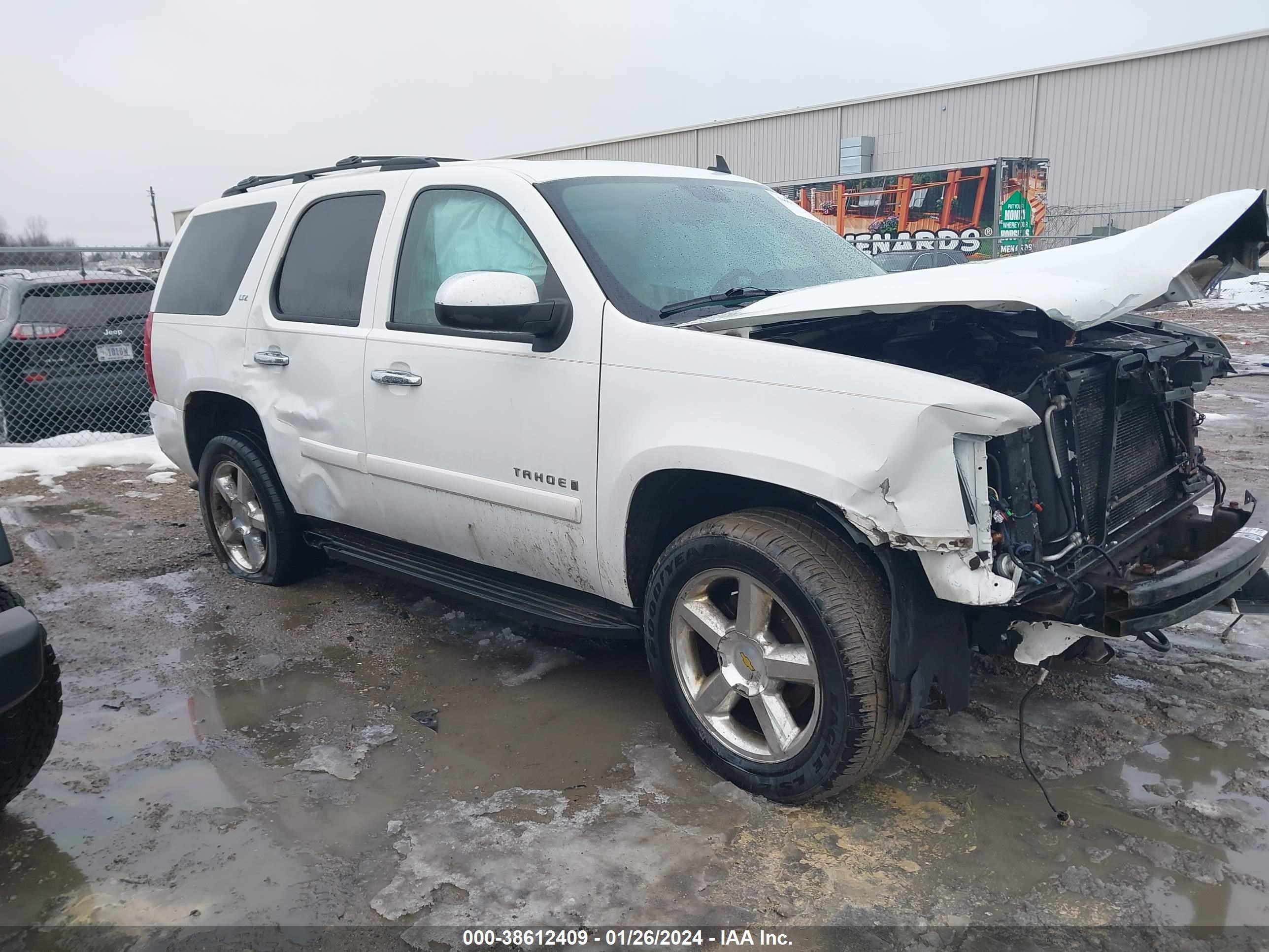 CHEVROLET TAHOE 2008 1gnfk130x8j220264