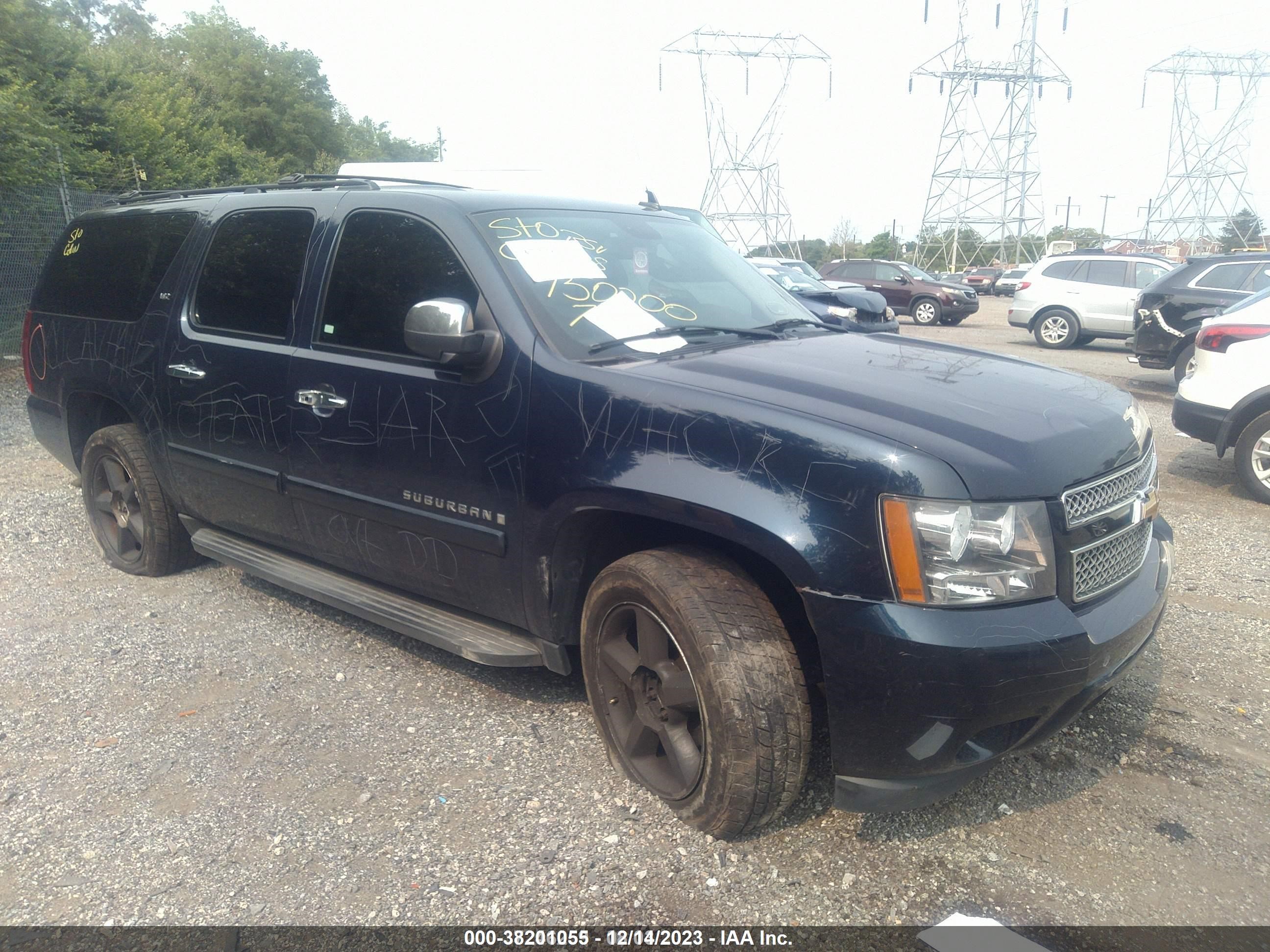 CHEVROLET SUBURBAN 2008 1gnfk16378r150200