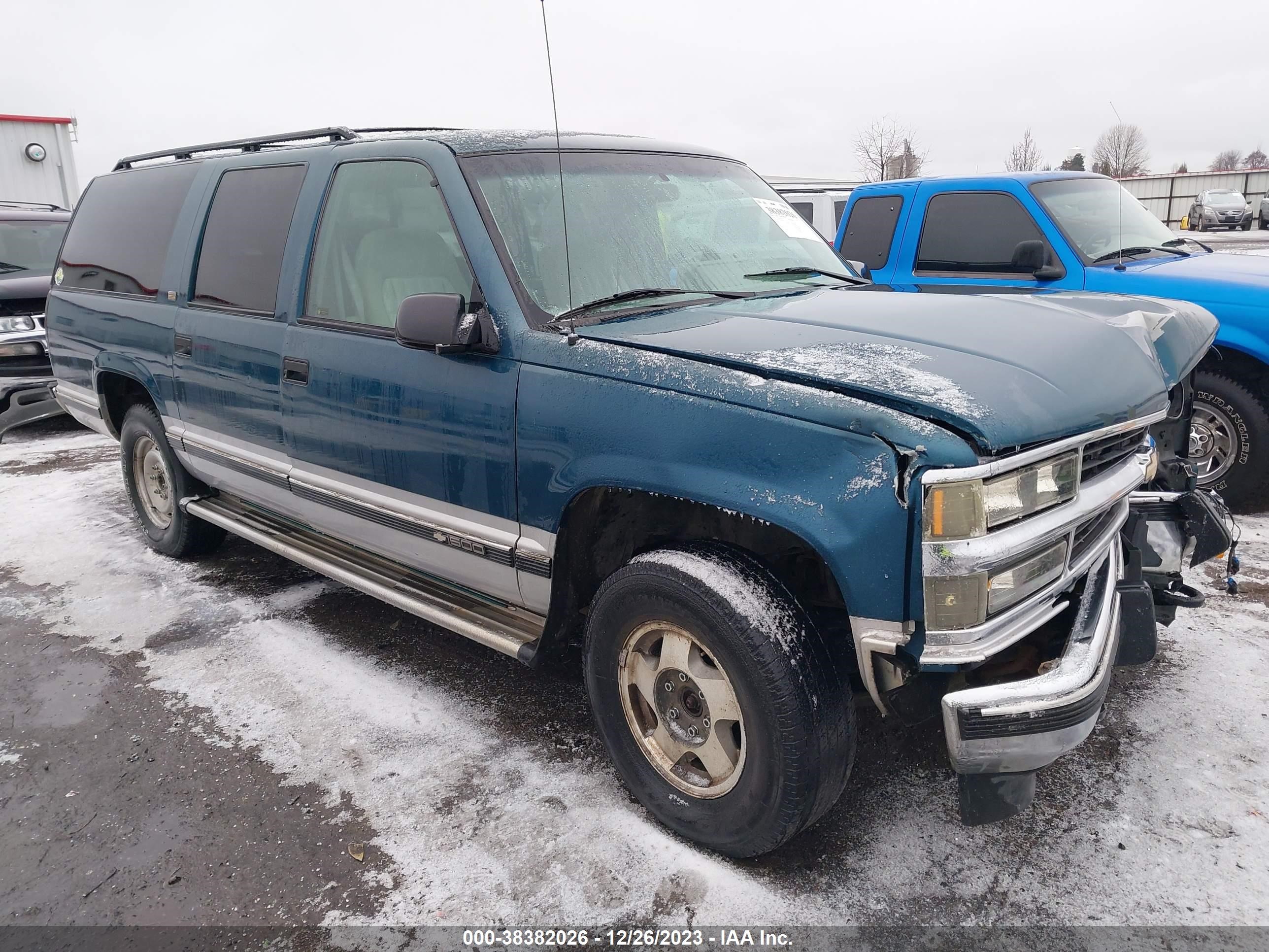 CHEVROLET SUBURBAN 1994 1gnfk16k7rj393741