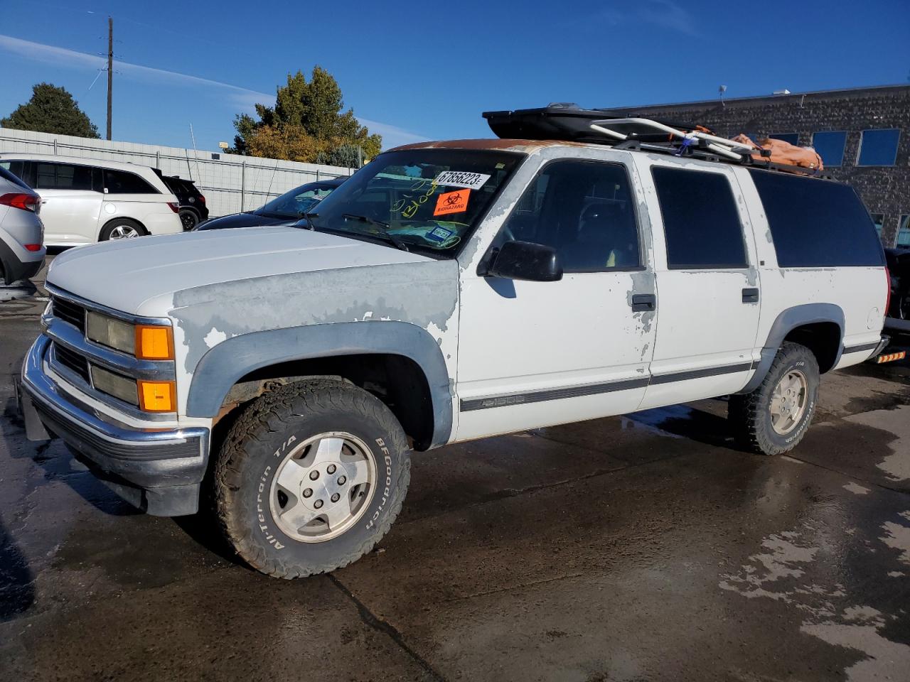 CHEVROLET SUBURBAN 1995 1gnfk16k9sj314382