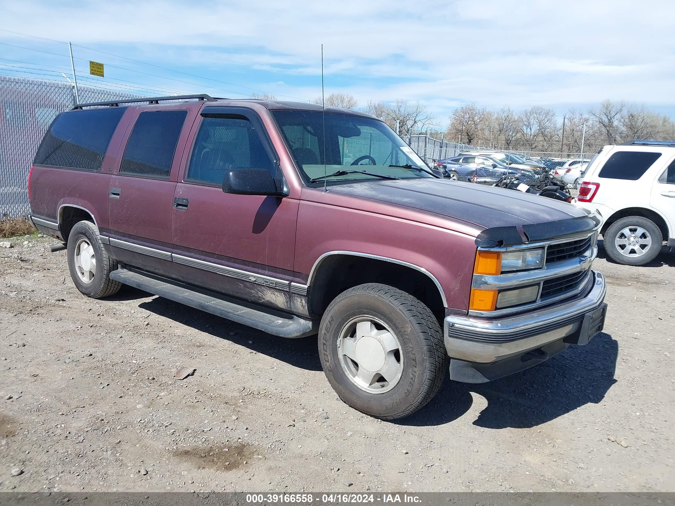 CHEVROLET EXPRESS 1997 1gnfk16r3vj436849