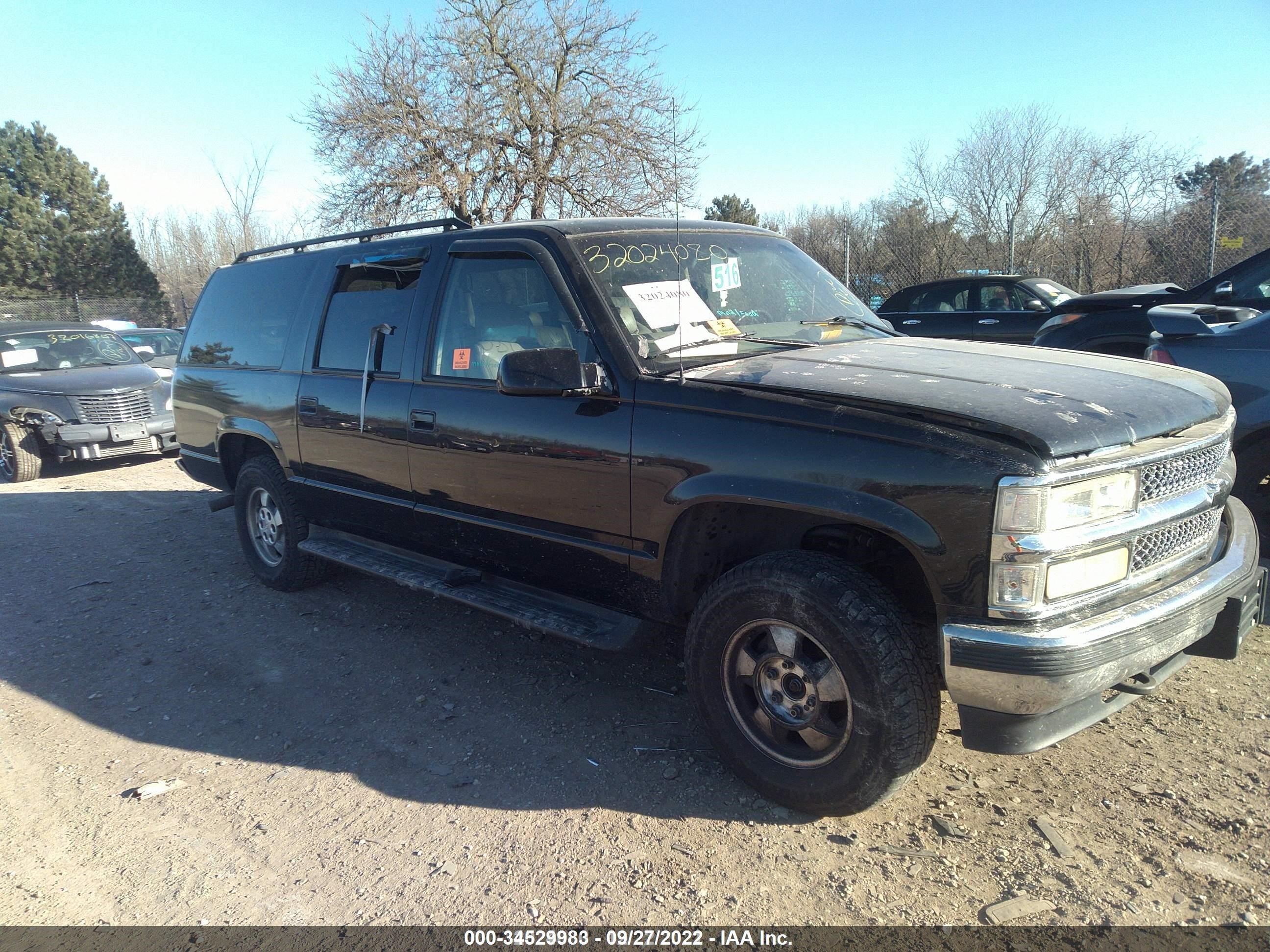 CHEVROLET SUBURBAN 1997 1gnfk16r6vj353481