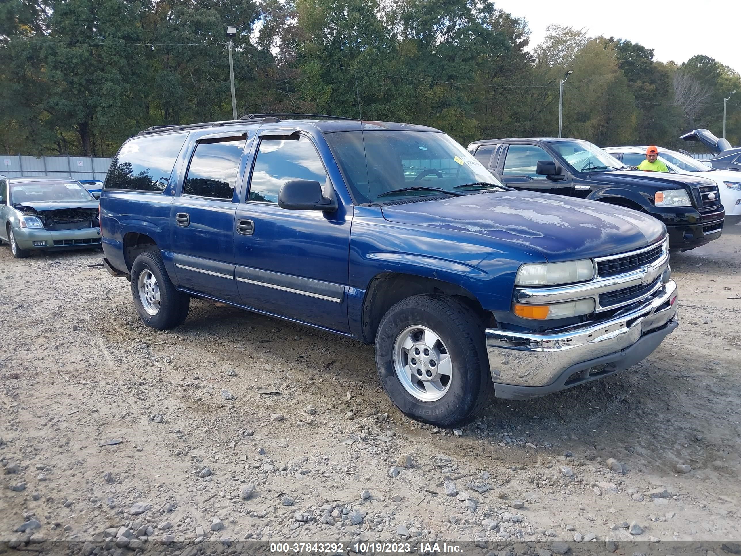 CHEVROLET SUBURBAN 2001 1gnfk16t31j235037