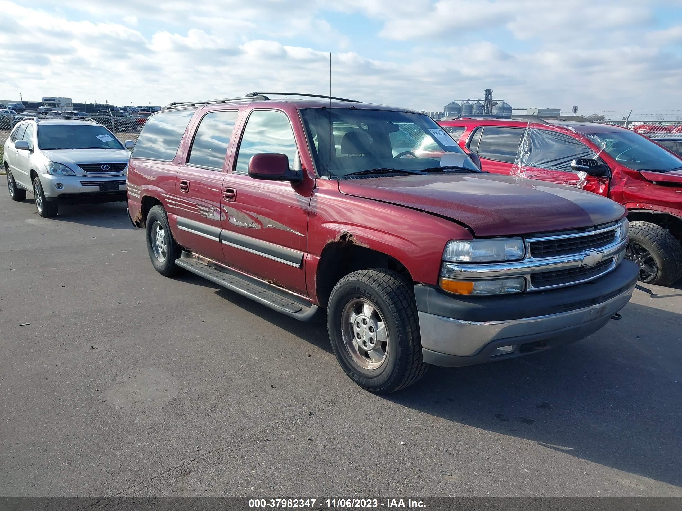 CHEVROLET SUBURBAN 2001 1gnfk16t61j294504