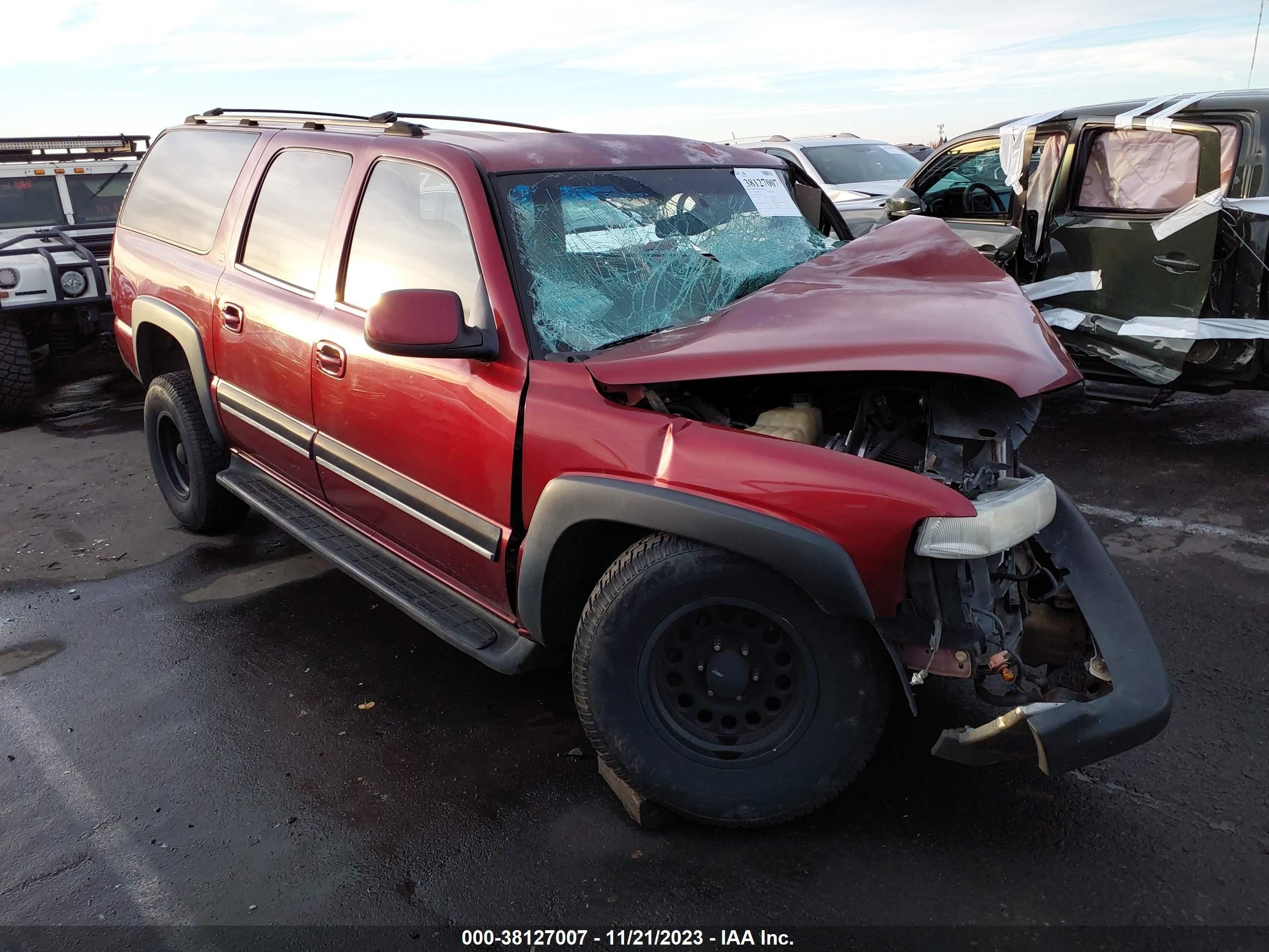 CHEVROLET SUBURBAN 2001 1gnfk16t91j219294