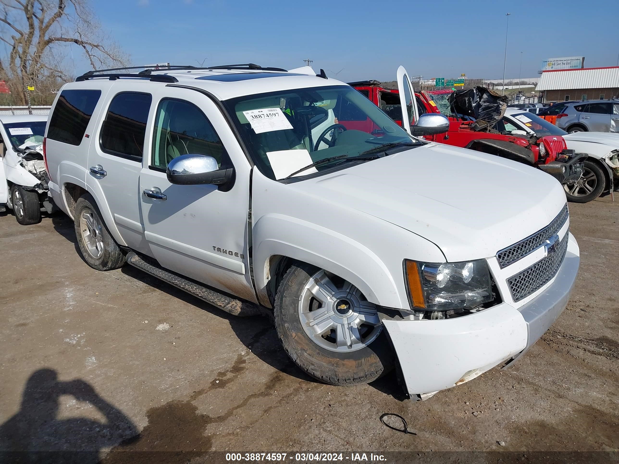 CHEVROLET TAHOE 2009 1gnfk23079r145578