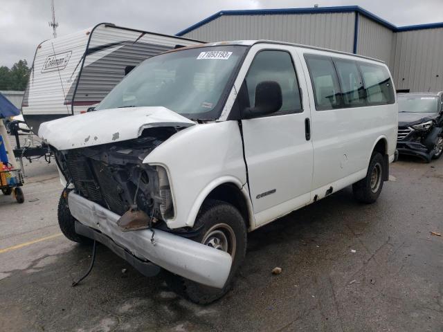 CHEVROLET EXPRESS 2000 1gngg25r0y1105289