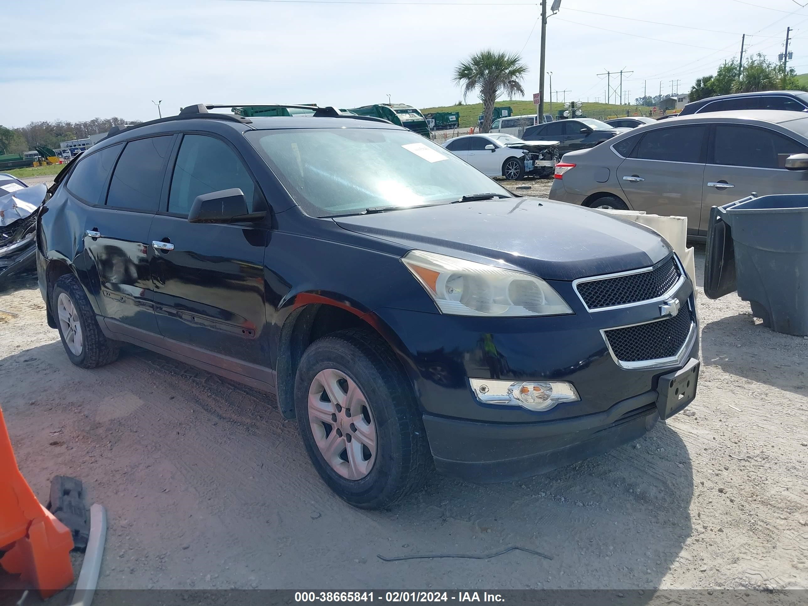 CHEVROLET TRAVERSE 2011 1gnkreed0bj221562