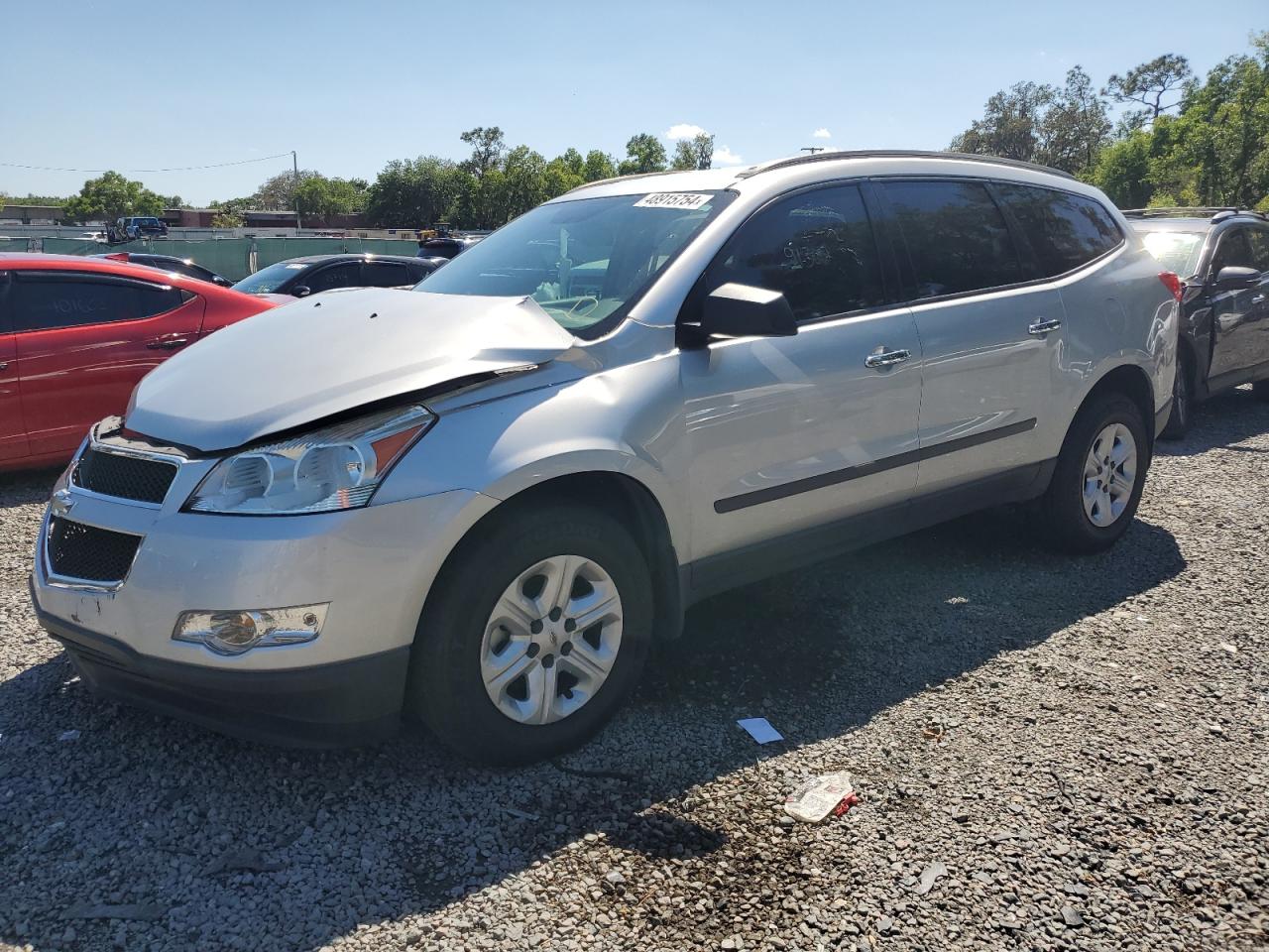 CHEVROLET TRAVERSE 2011 1gnkreed1bj164210