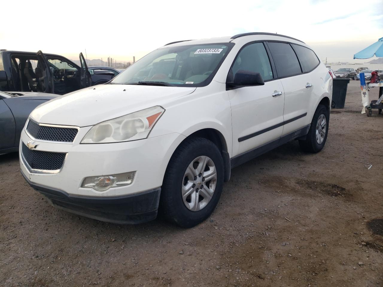 CHEVROLET TRAVERSE 2011 1gnkreed2bj231560