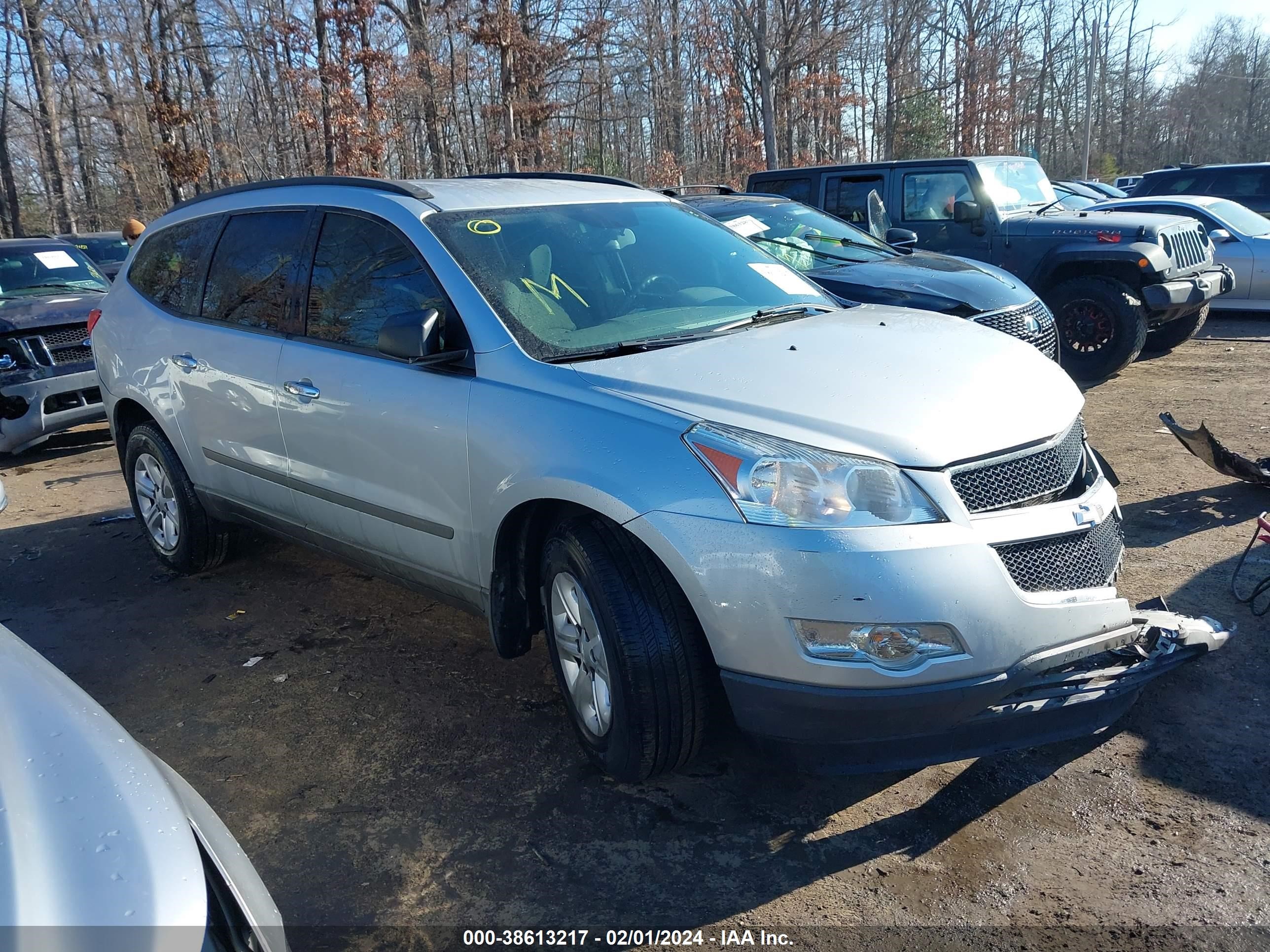 CHEVROLET TRAVERSE 2012 1gnkreed3cj195606