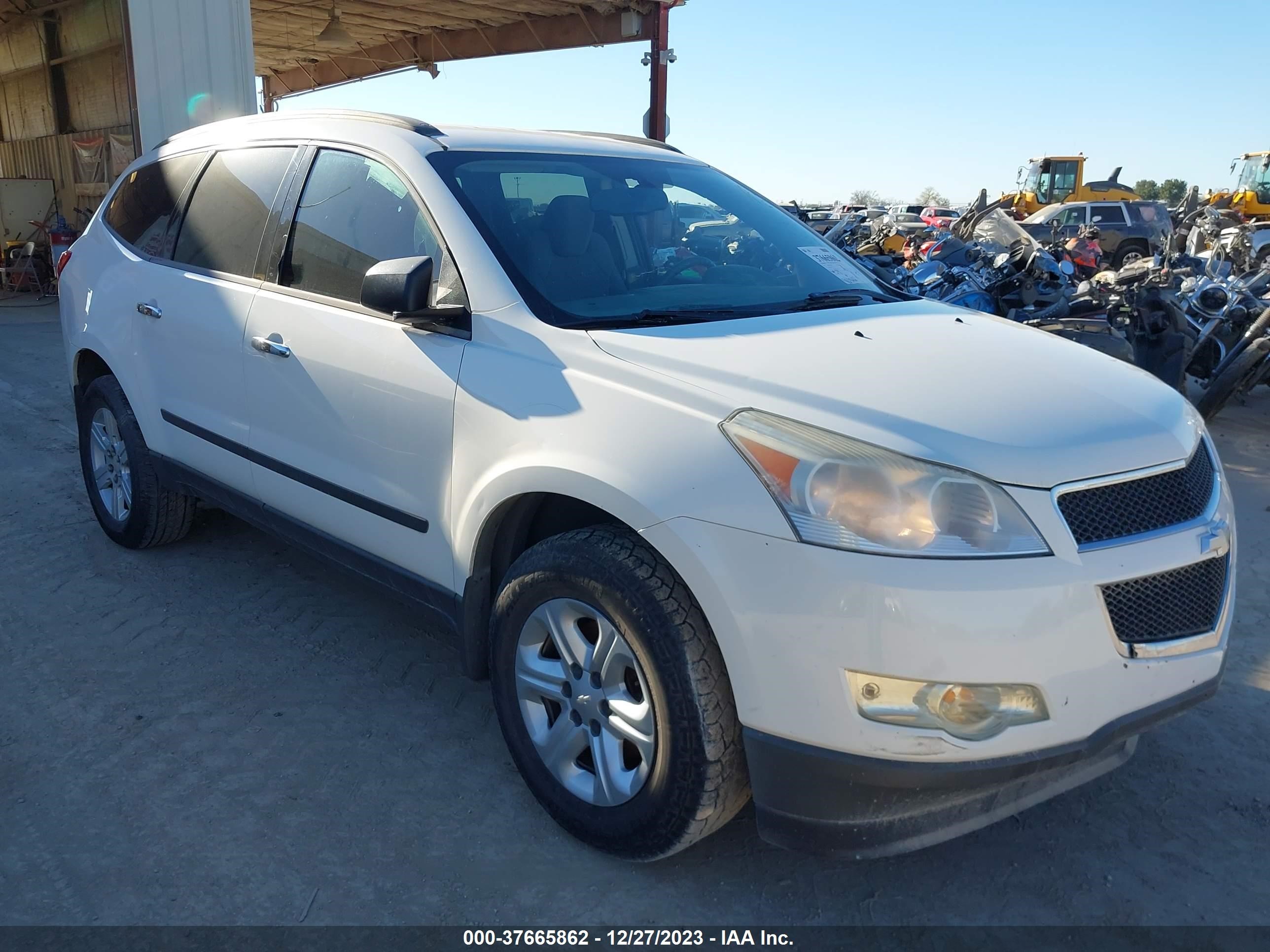 CHEVROLET TRAVERSE 2012 1gnkreed4cj257174