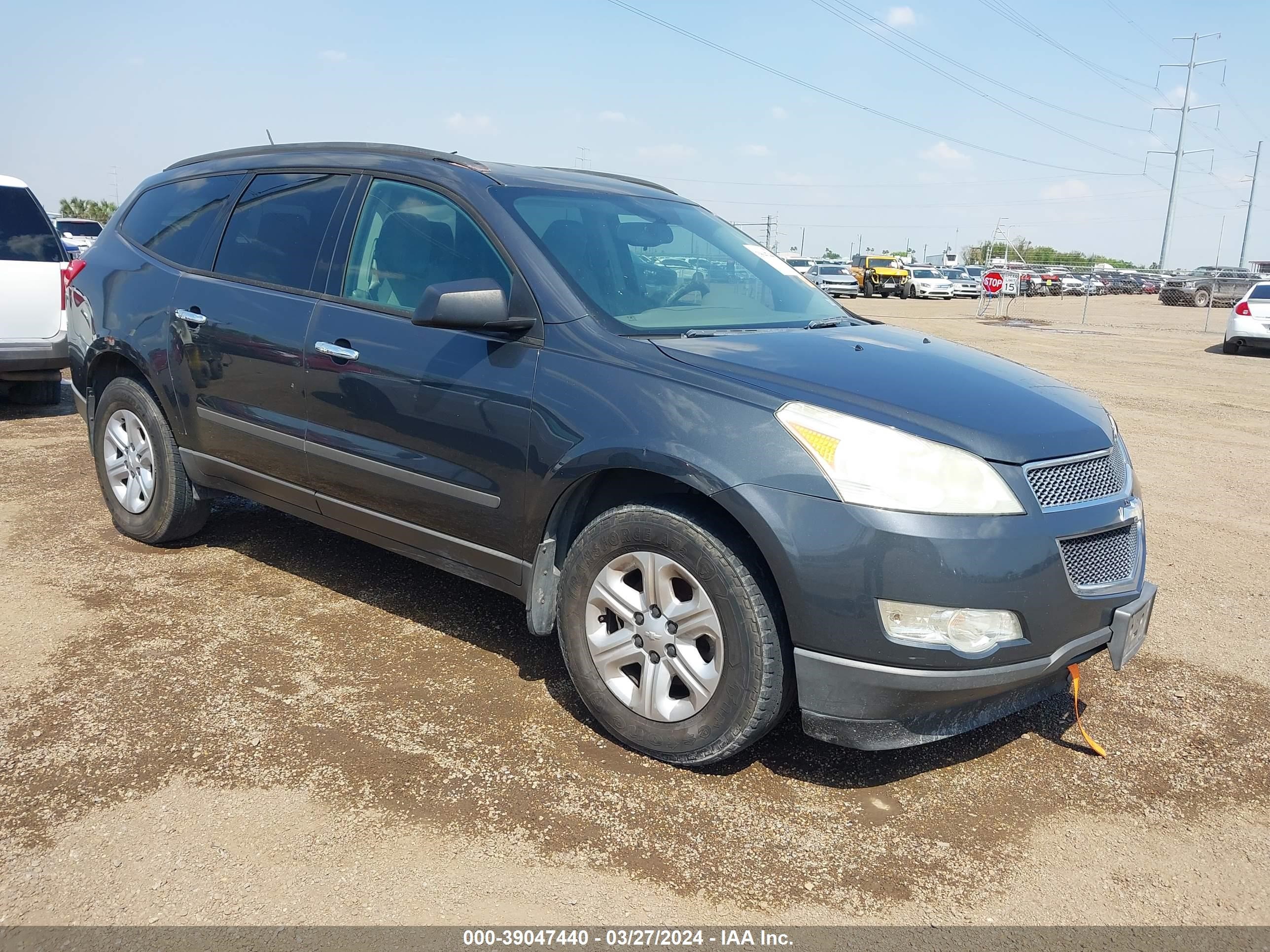 CHEVROLET TRAVERSE 2011 1gnkreed9bj204629