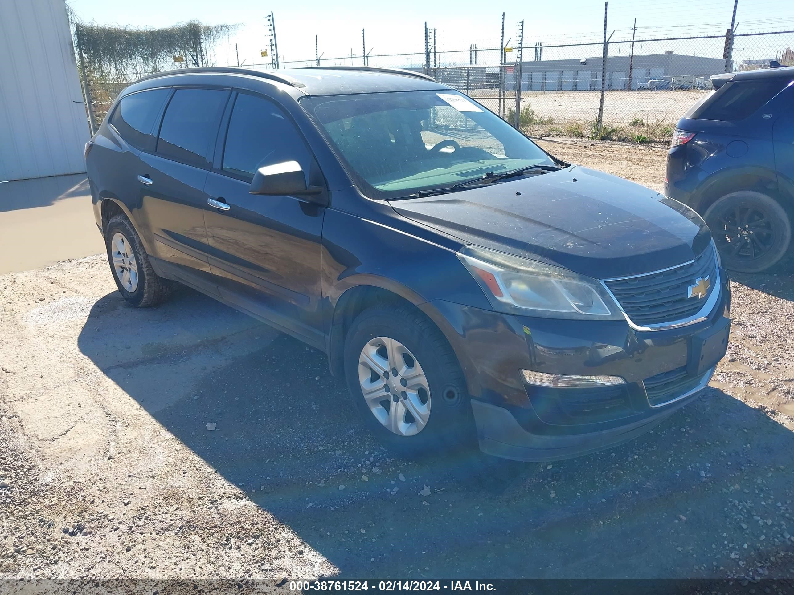 CHEVROLET TRAVERSE 2014 1gnkrfed0ej126509