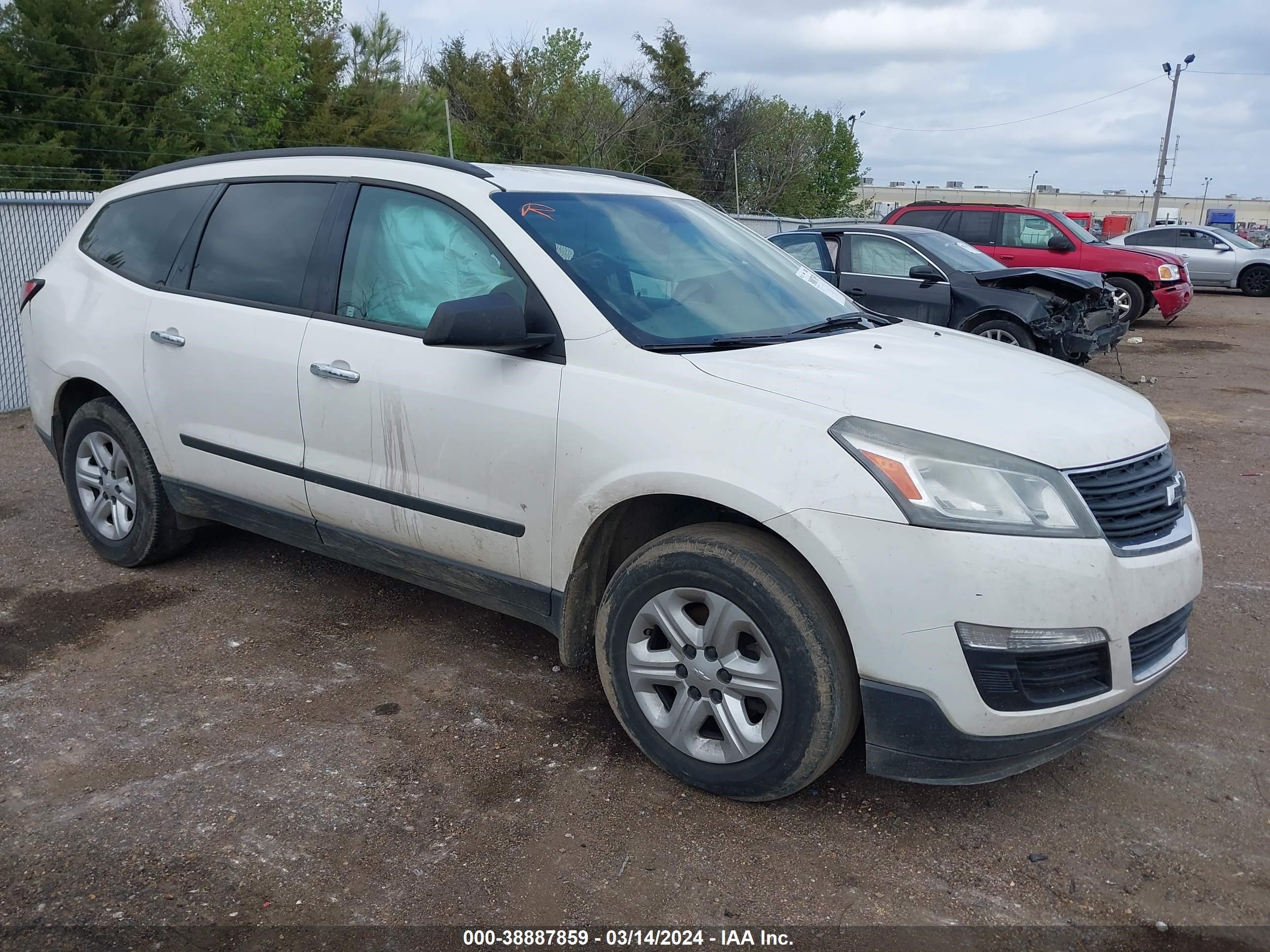 CHEVROLET TRAVERSE 2013 1gnkrfed1dj203077