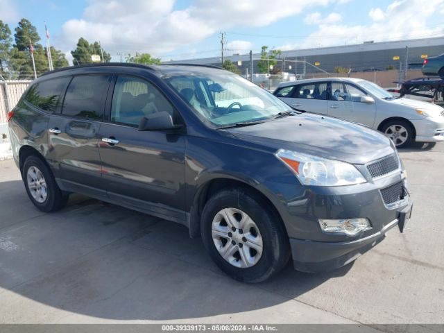 CHEVROLET TRAVERSE 2012 1gnkrfed2cj355755