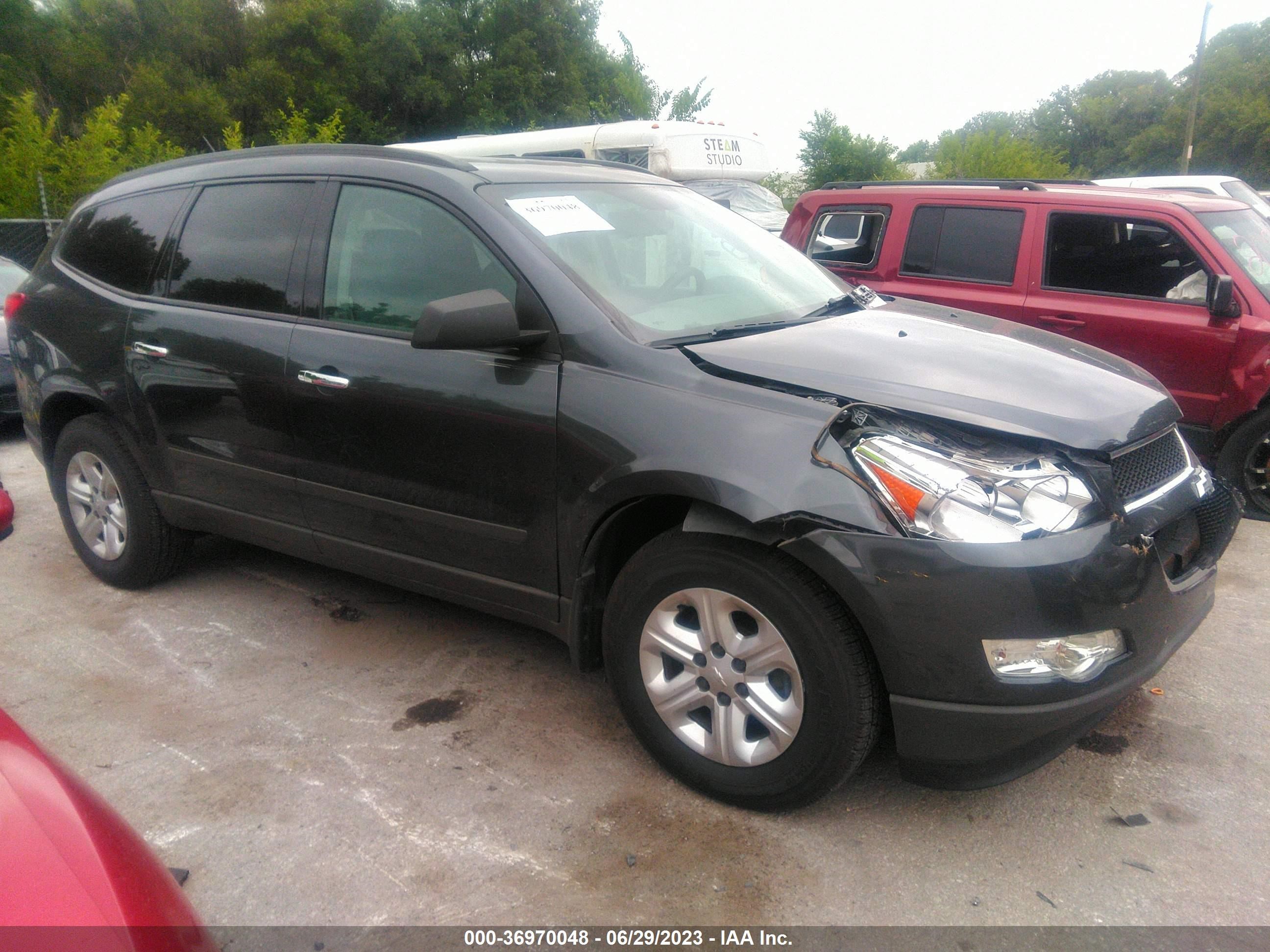 CHEVROLET TRAVERSE 2012 1gnkrfed2cj390134