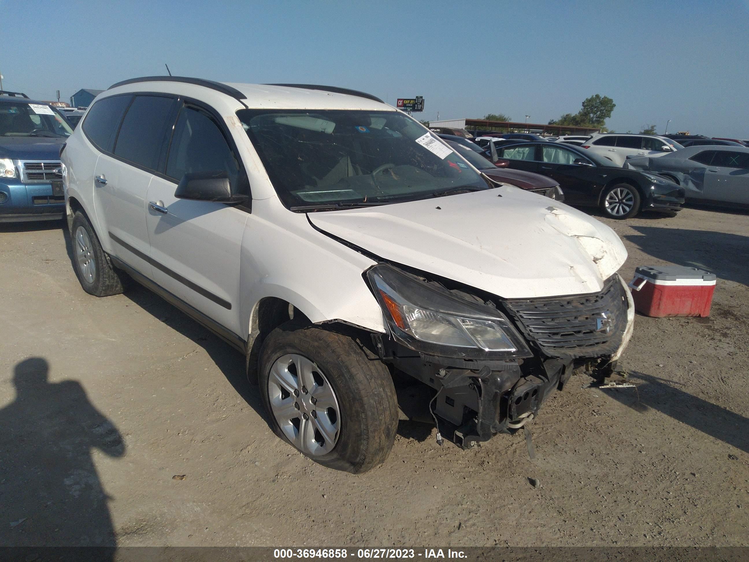 CHEVROLET TRAVERSE 2014 1gnkrfed2ej174870